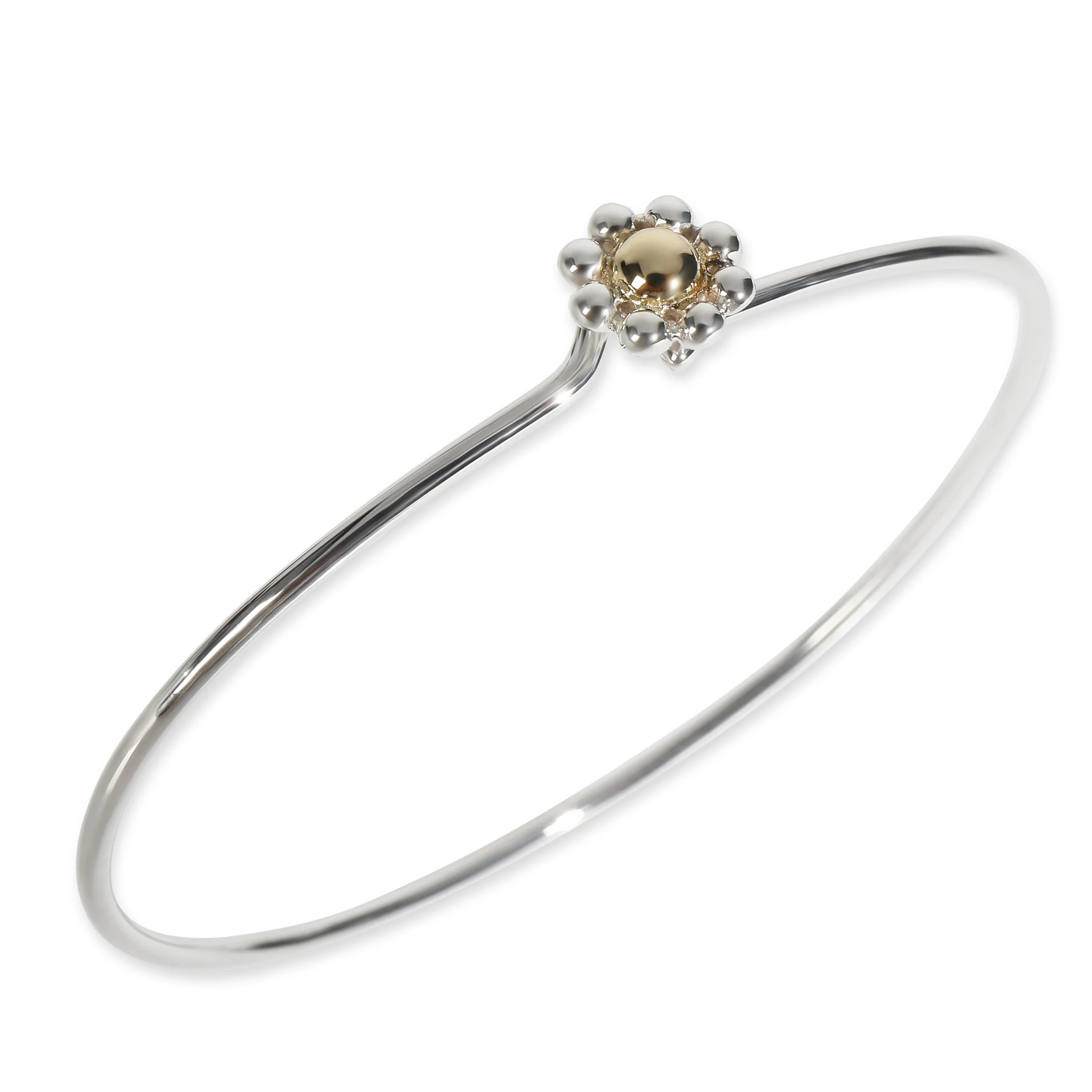 Yellow Gold & Sterling Silver Paloma Picasso Daisy Bracelet - Image 6