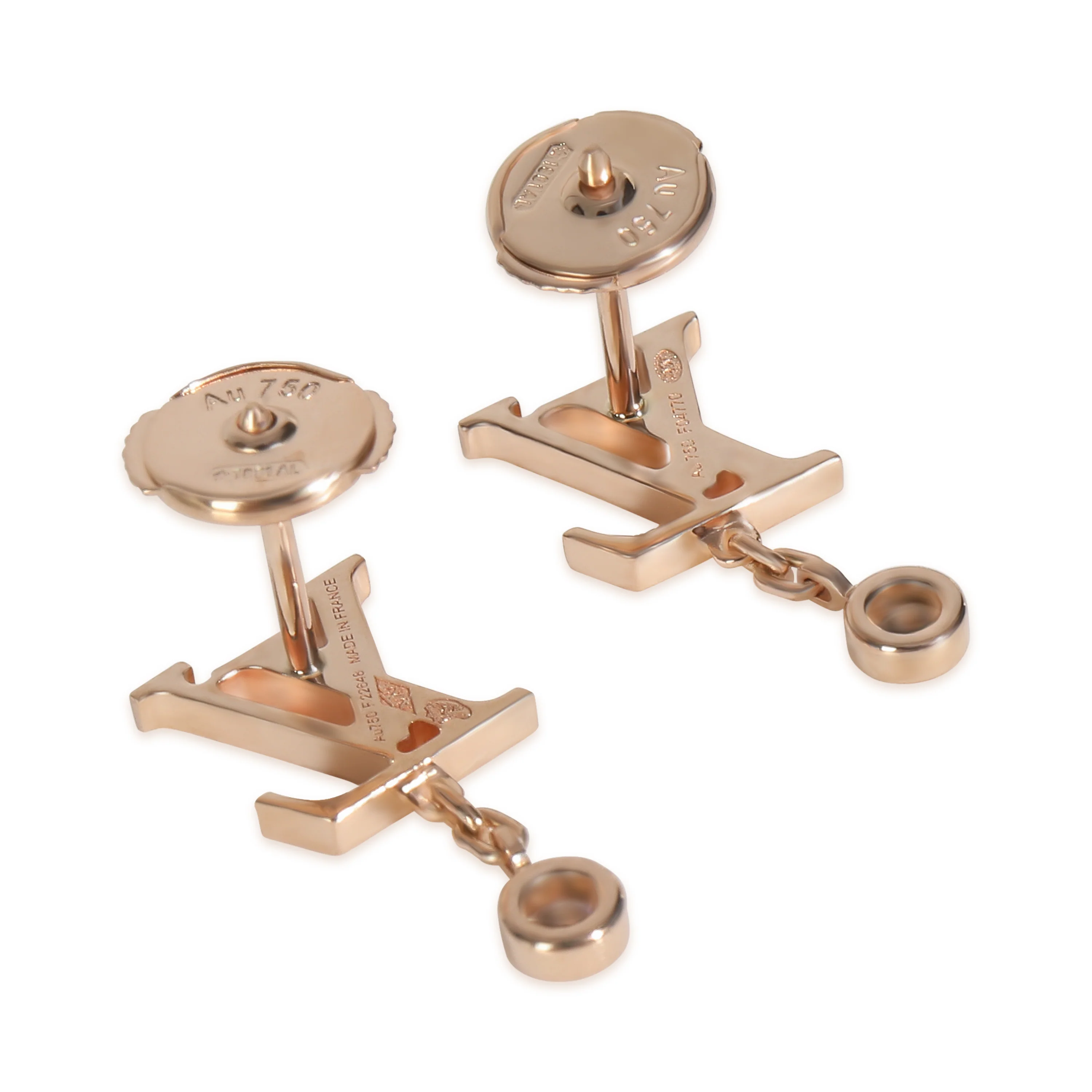 Rose Gold Diamond Idylle Blossom Earrings - Image 4