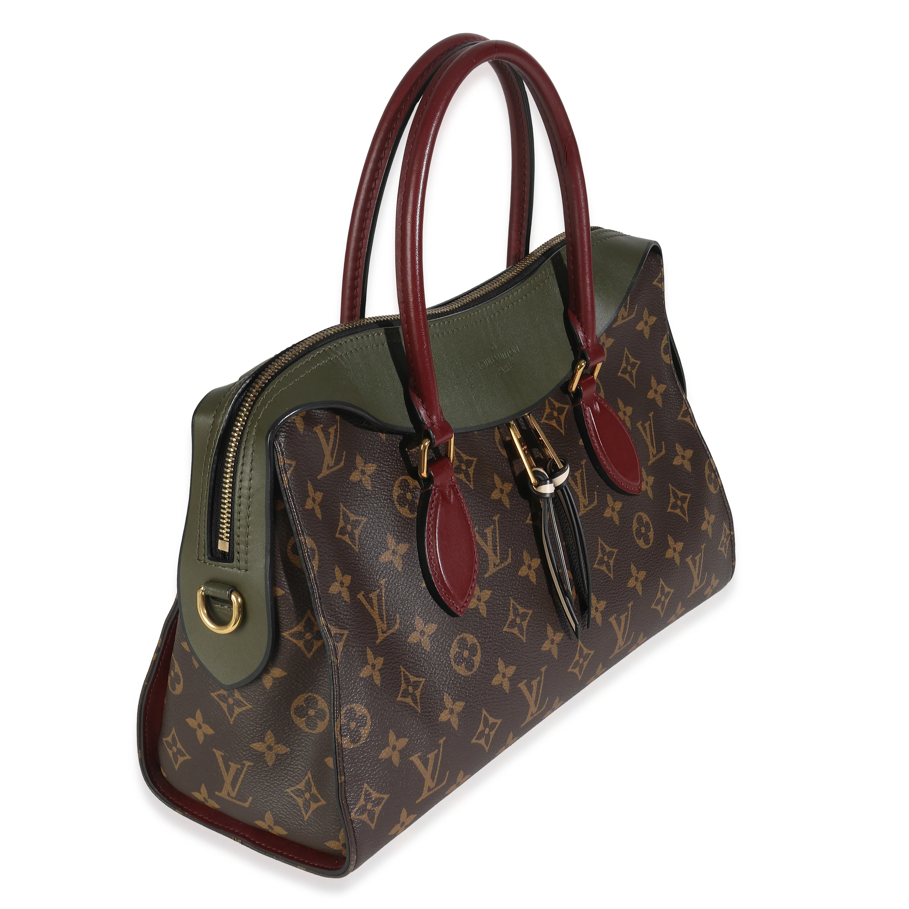 Kaki Red Monogram Canvas Tuileries NM - Image 3