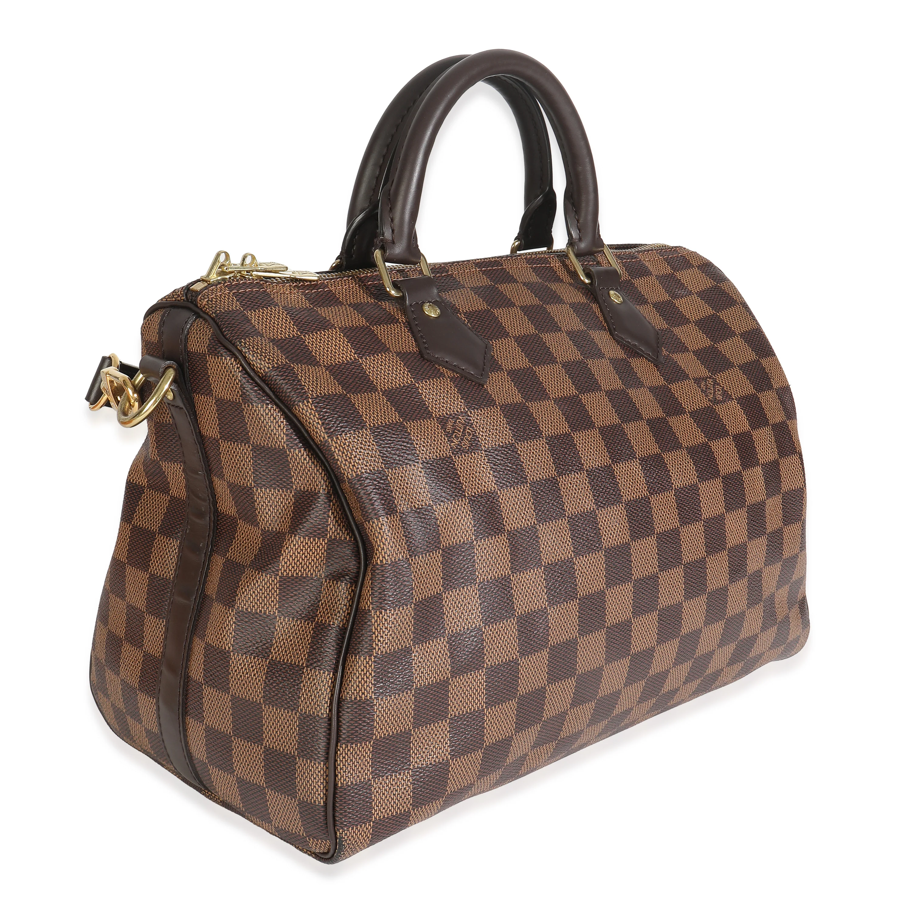 Damier Ebene Canvas Speedy Bandouliere 30 - Image 3