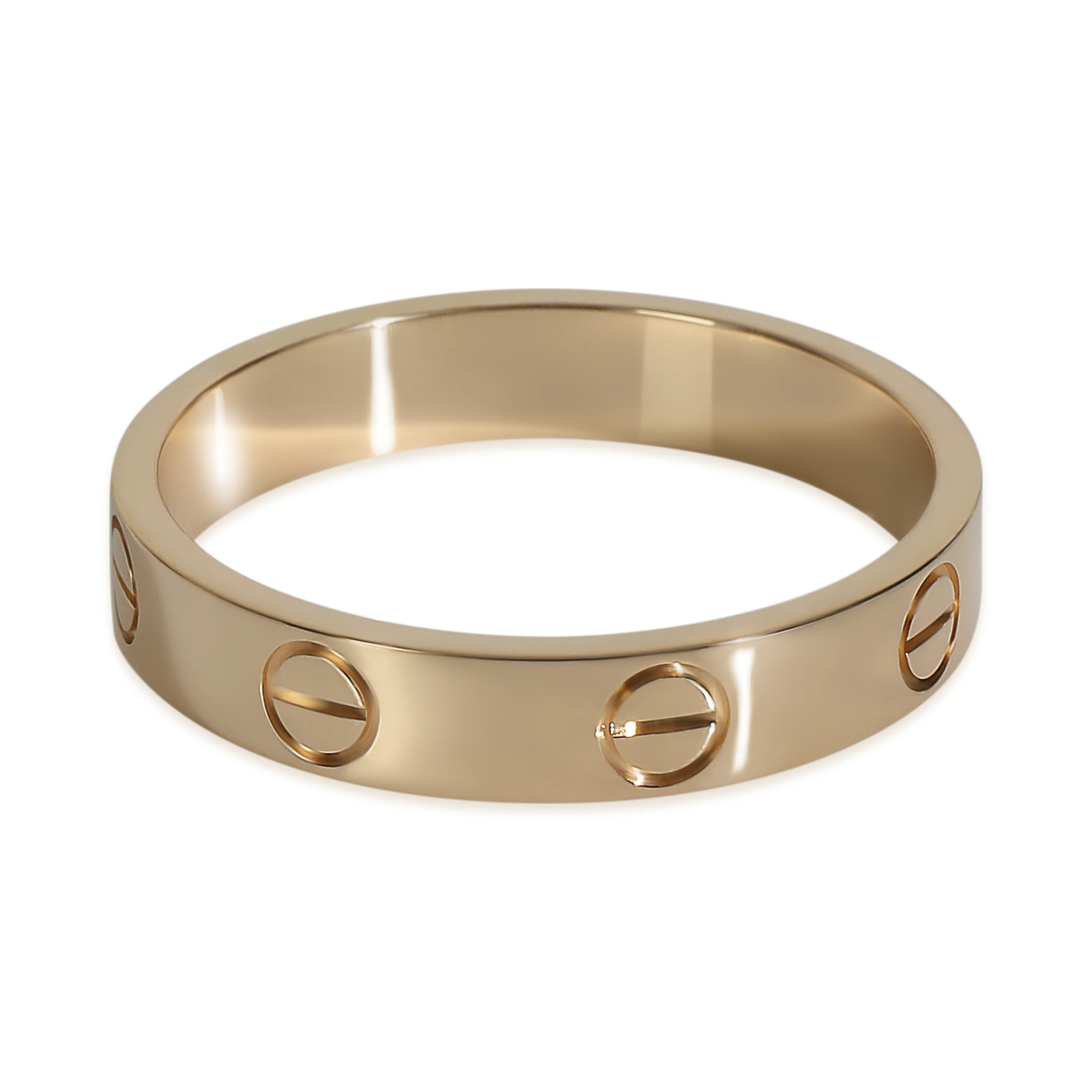 Yellow Gold  Small Model Love Ring - Image 3
