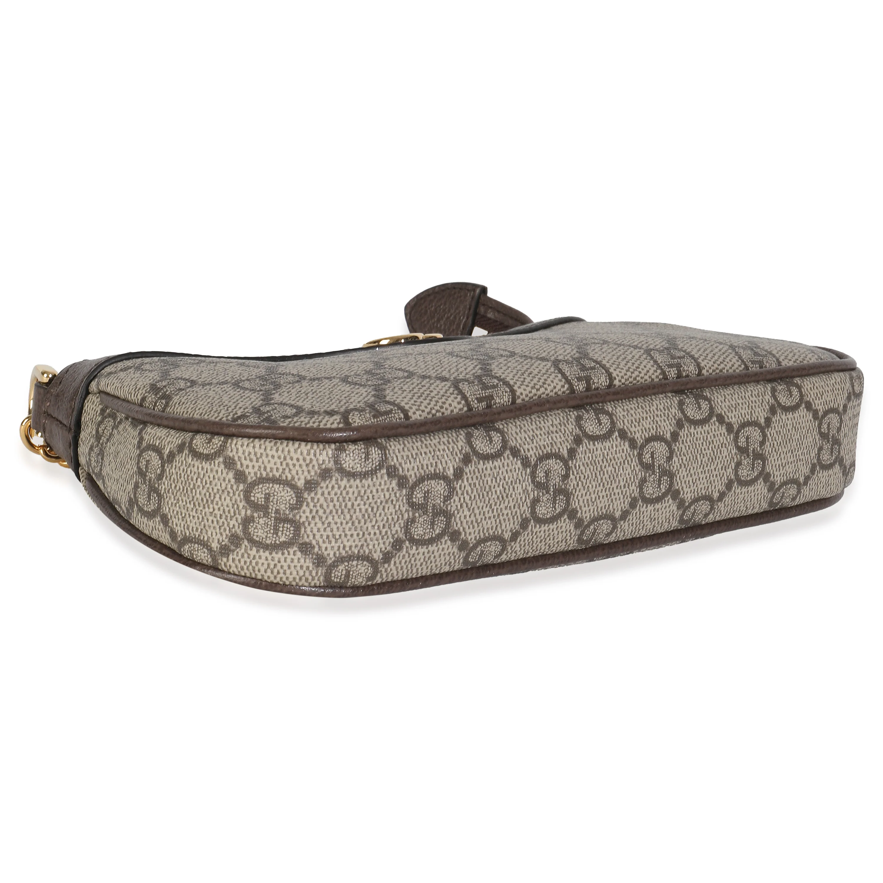 GG Supreme Monogram Textured Dollar Calfskin Mini Ophidia Chain Bag - Image 6