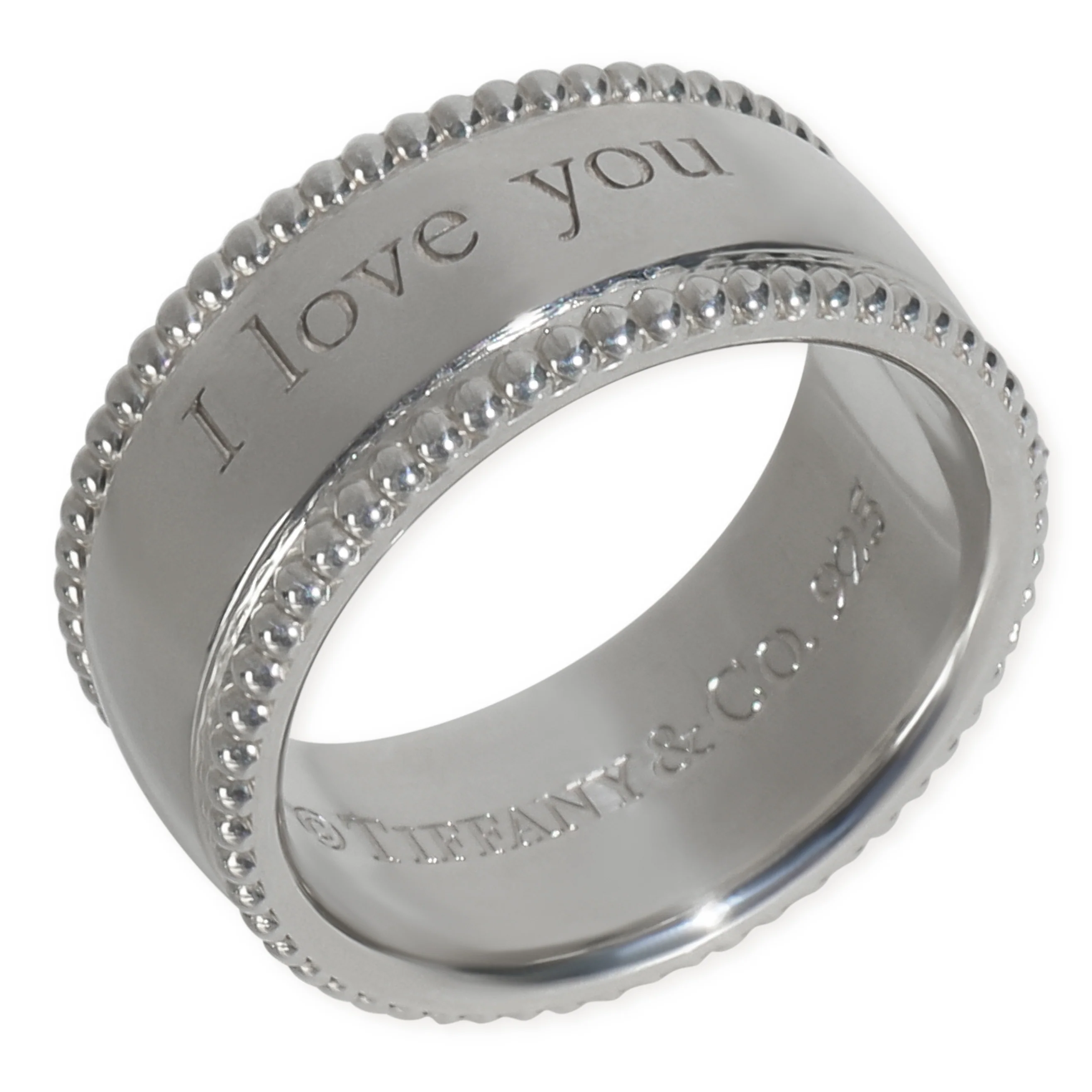 Sterling Silver  I Love You Ring - Image 4