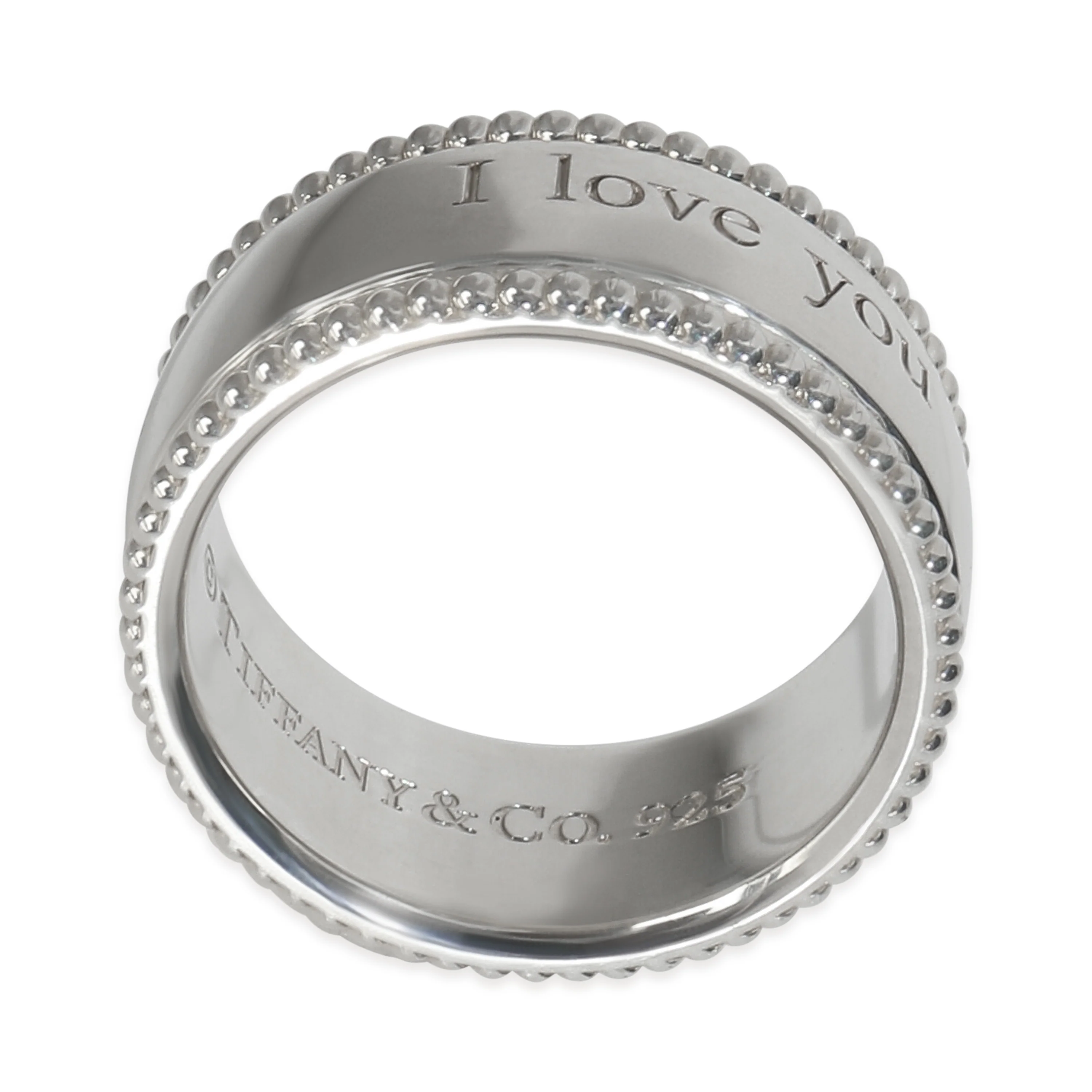 Sterling Silver  I Love You Ring - Image 6