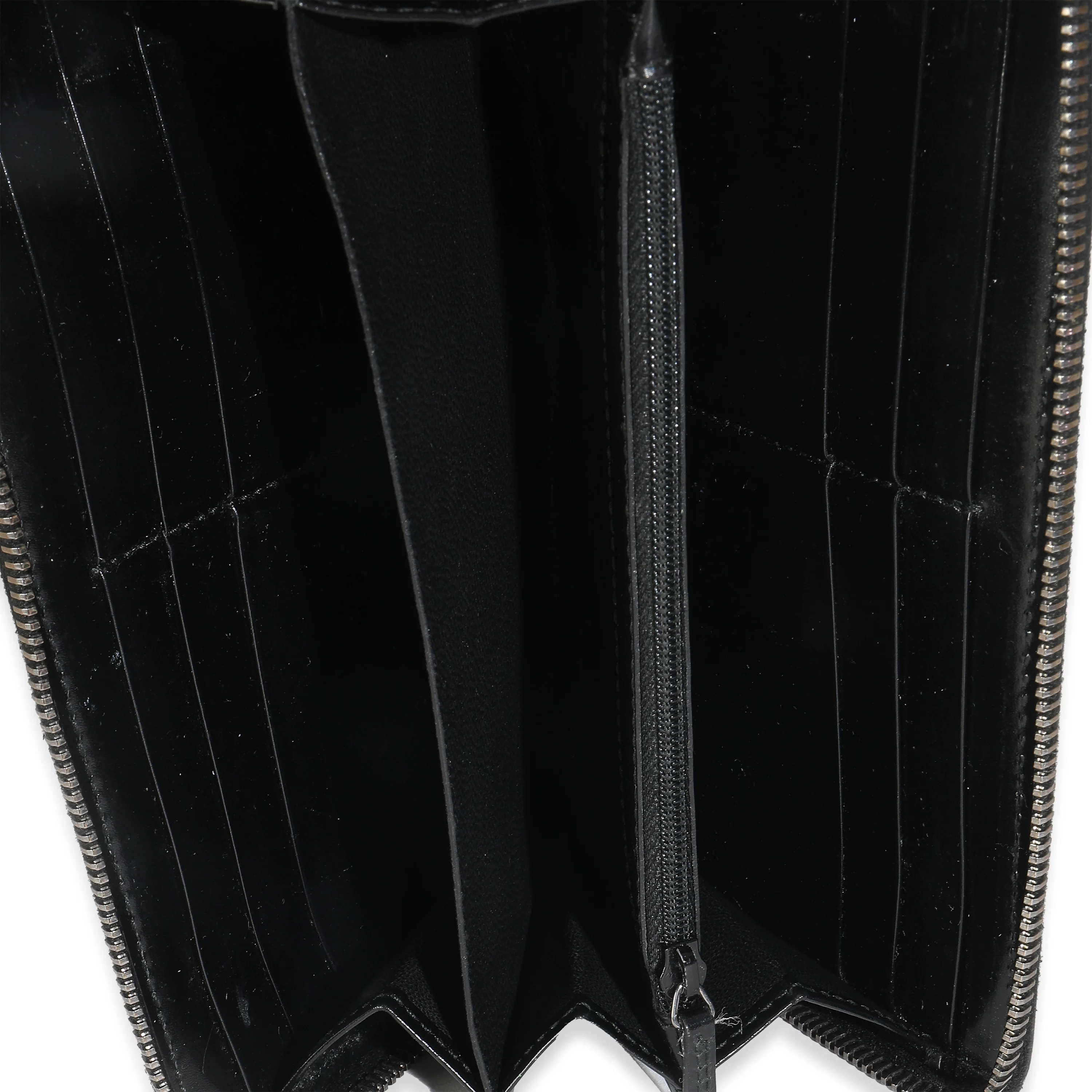 Black Imprime Monogram GG Pierce Zip Around Wallet - Image 6