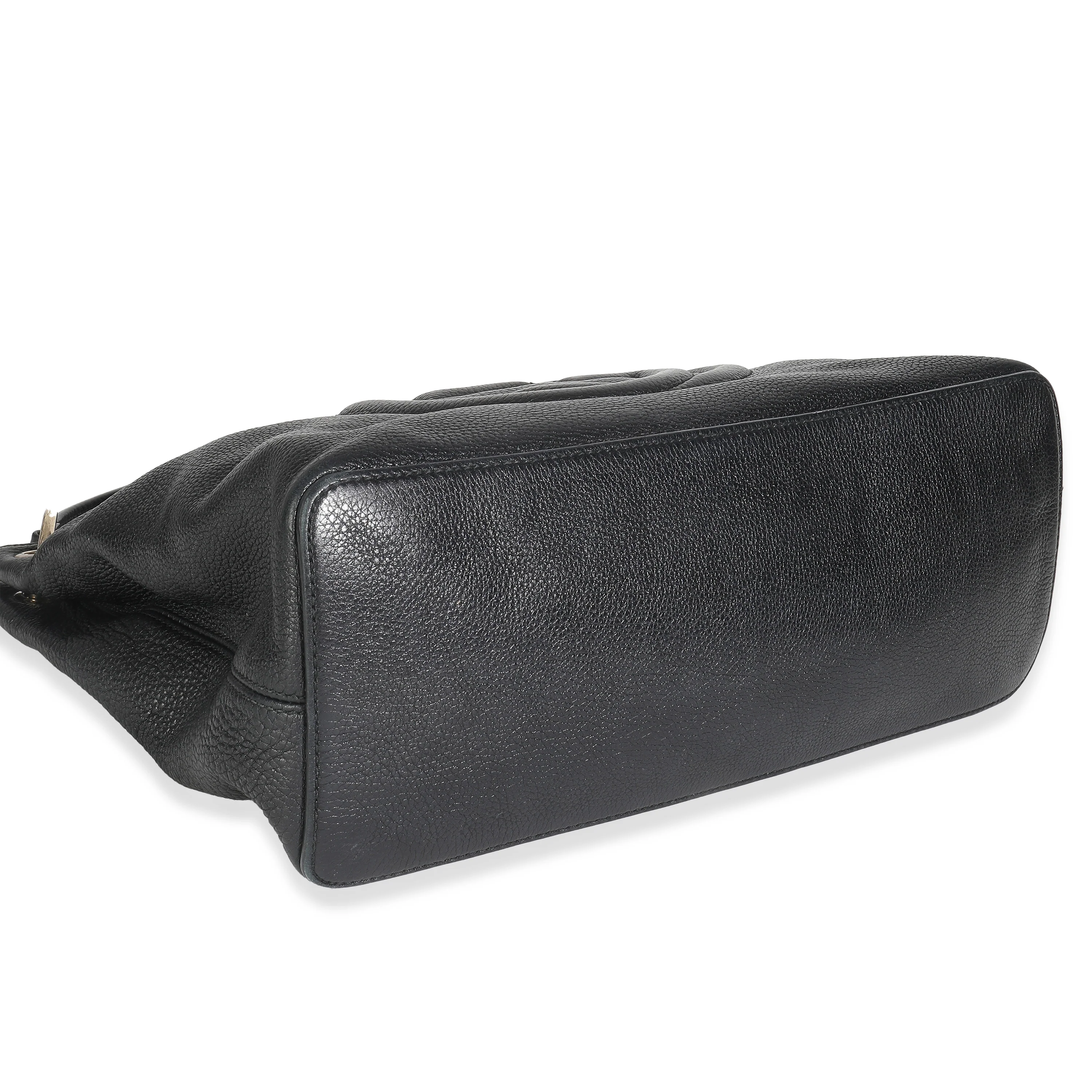 Interlocking G Soho Shoulder Bag Black - Image 6