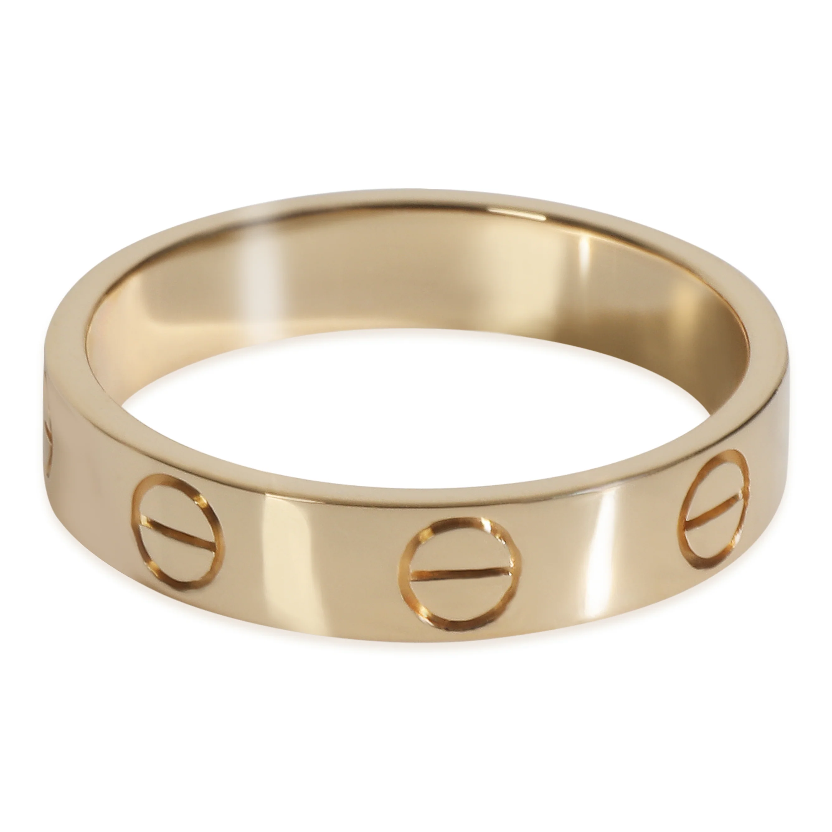 Yellow Gold Small Model Love Ring - Image 3