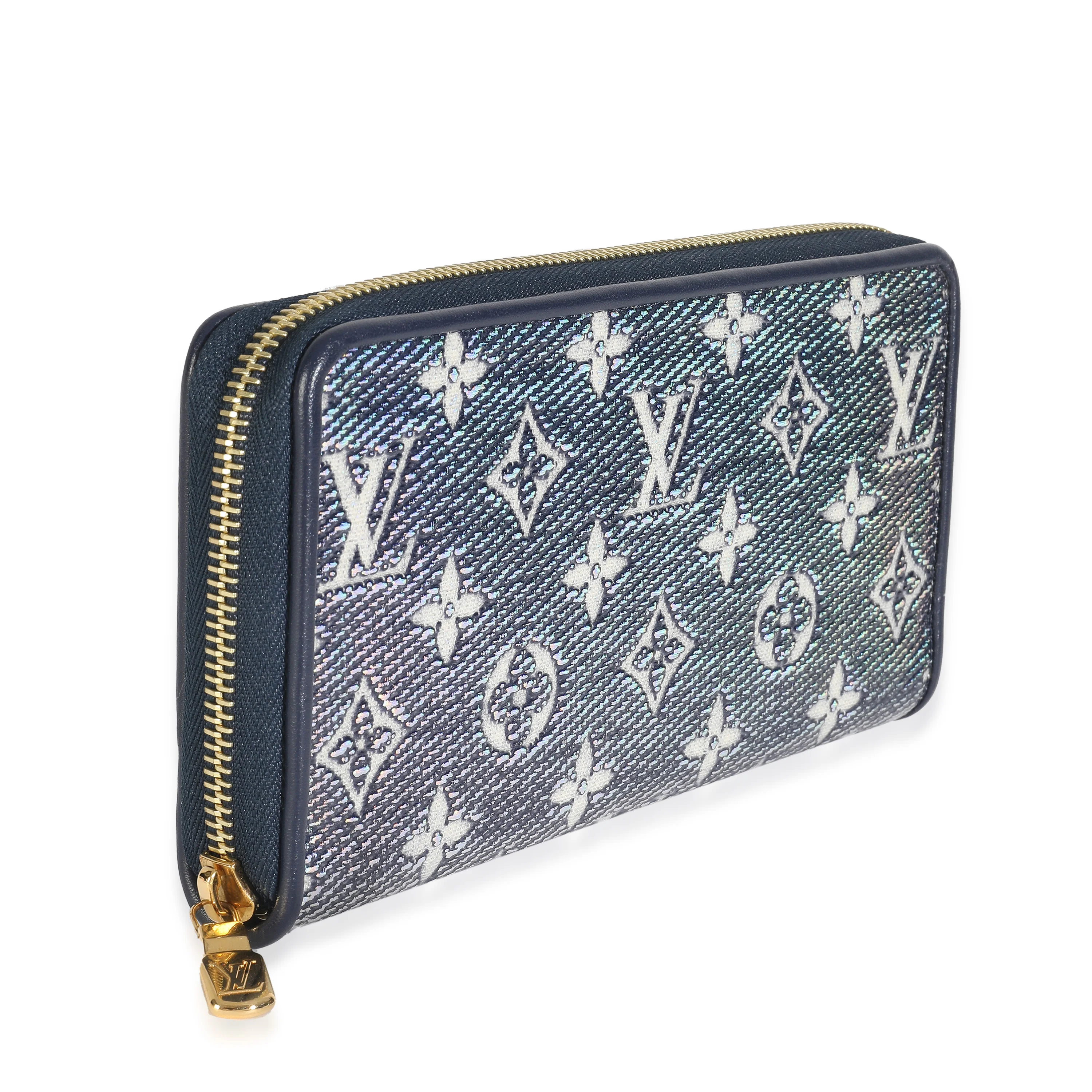Blue Holographic Monogram Zippy Wallet - Image 3