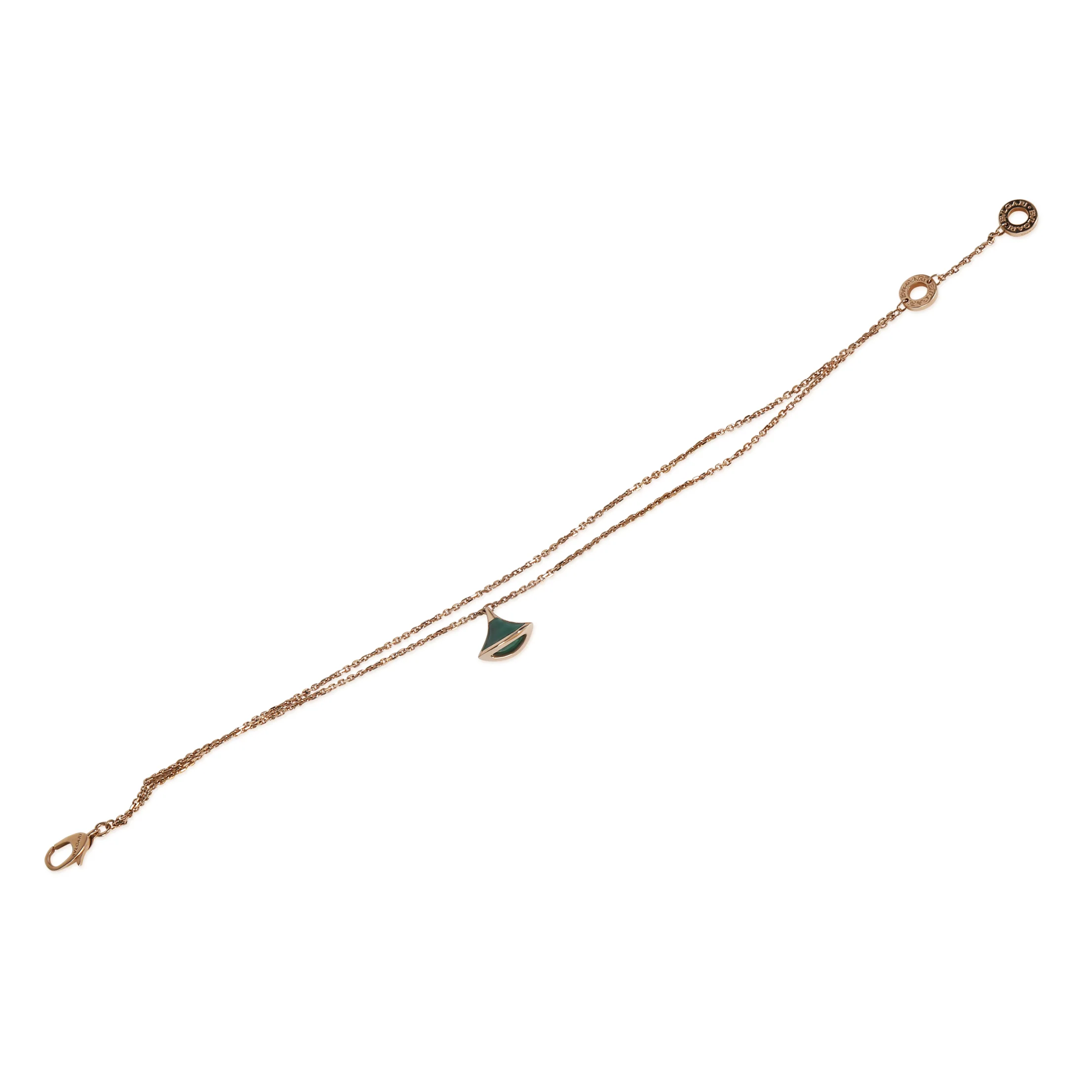 Rose Gold Malachite Divas Dream Bracelet - Image 4