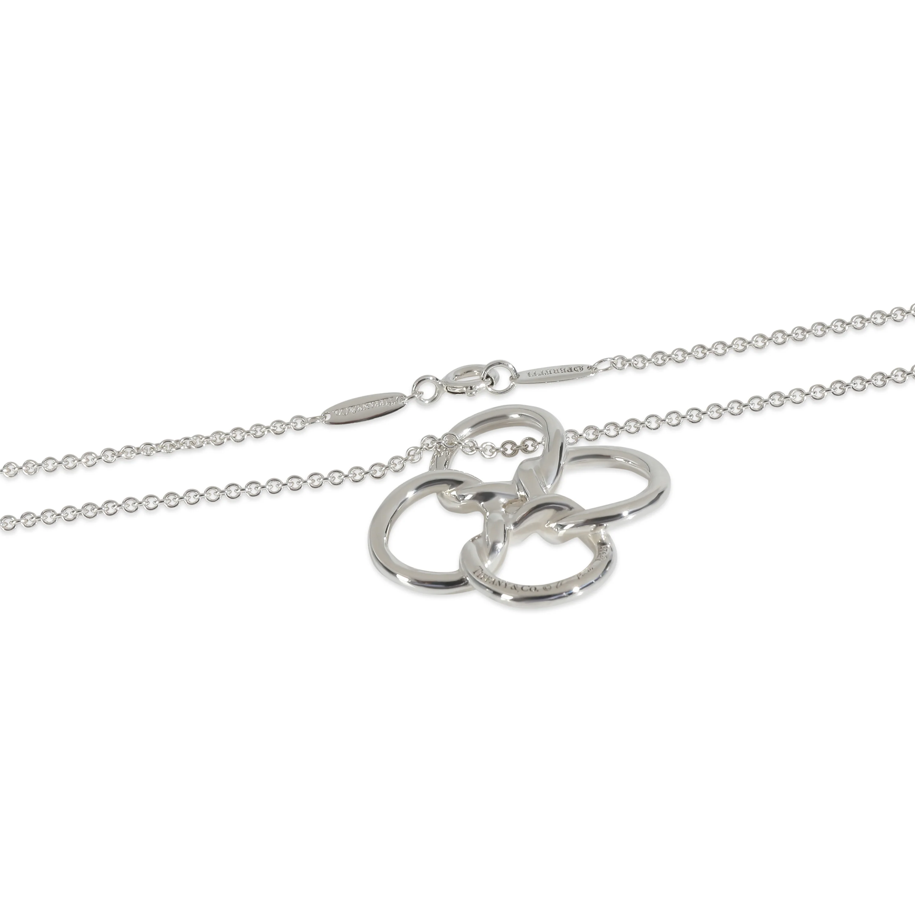 Sterling Silver  Elsa Peretti Quadrifoglio Pendant - Image 2