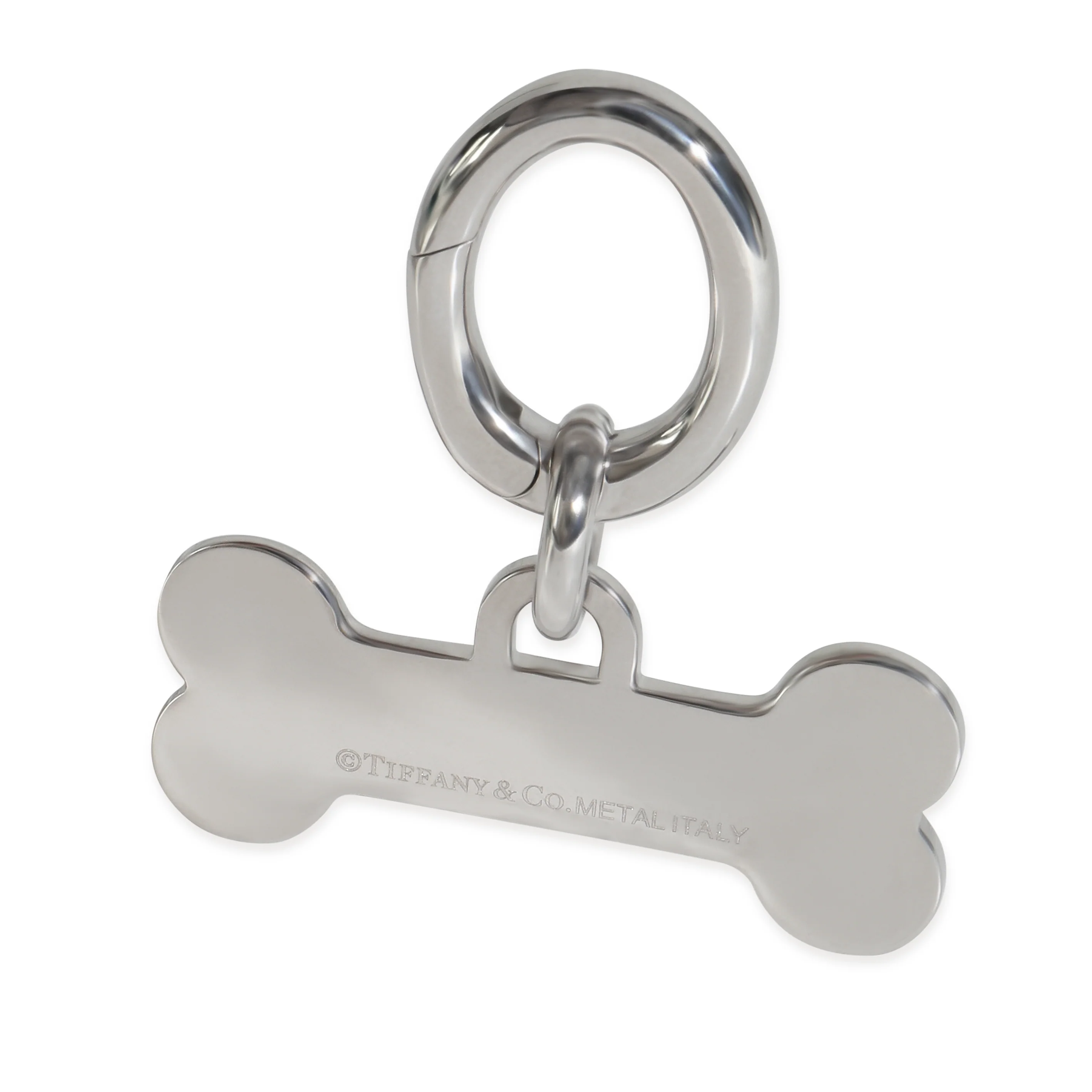 Stainless Steel Bone Pet Collar Charm - Image 3