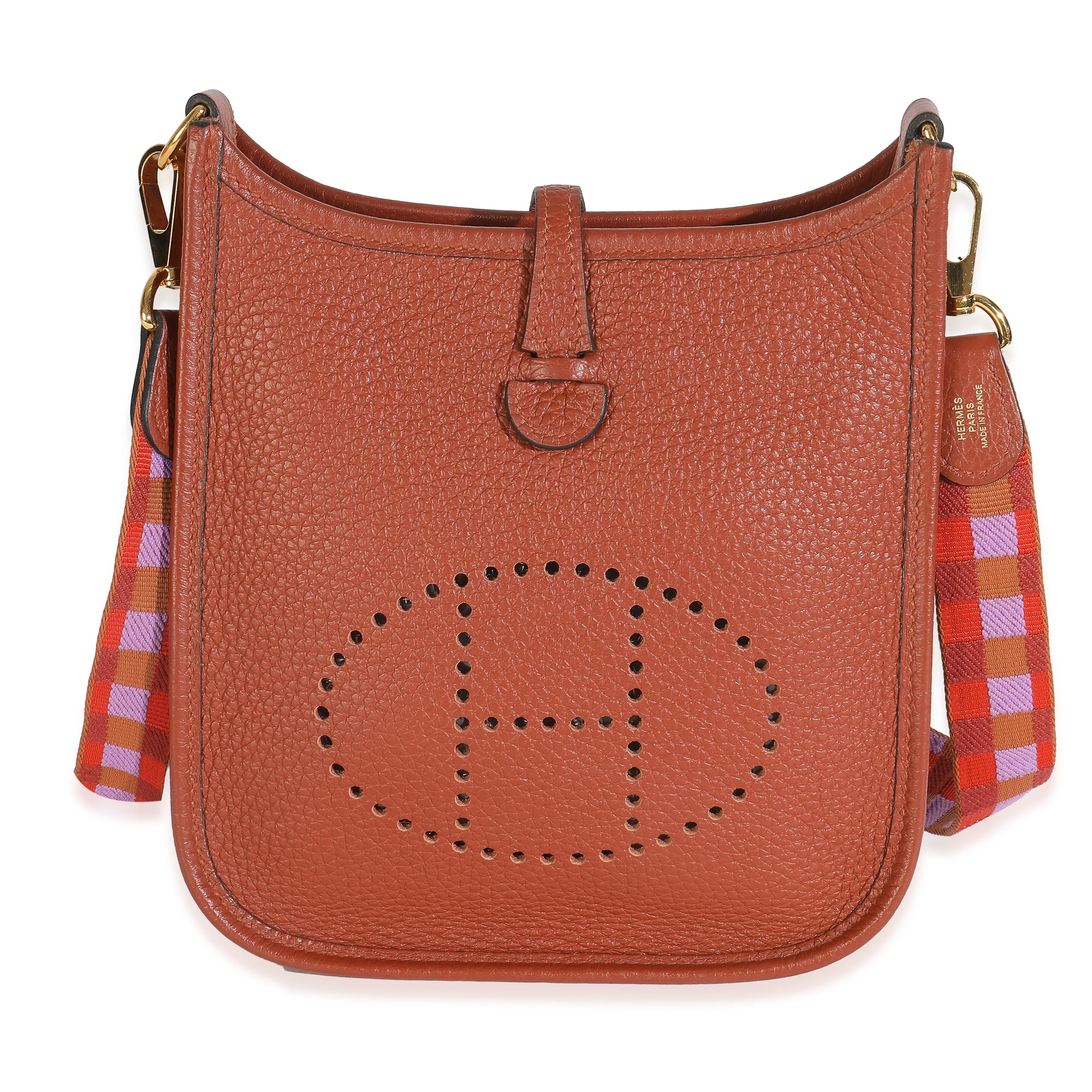 Taurillon Cuivre Clemence Maxi Quadrille Mini Evelyne TPM GHW