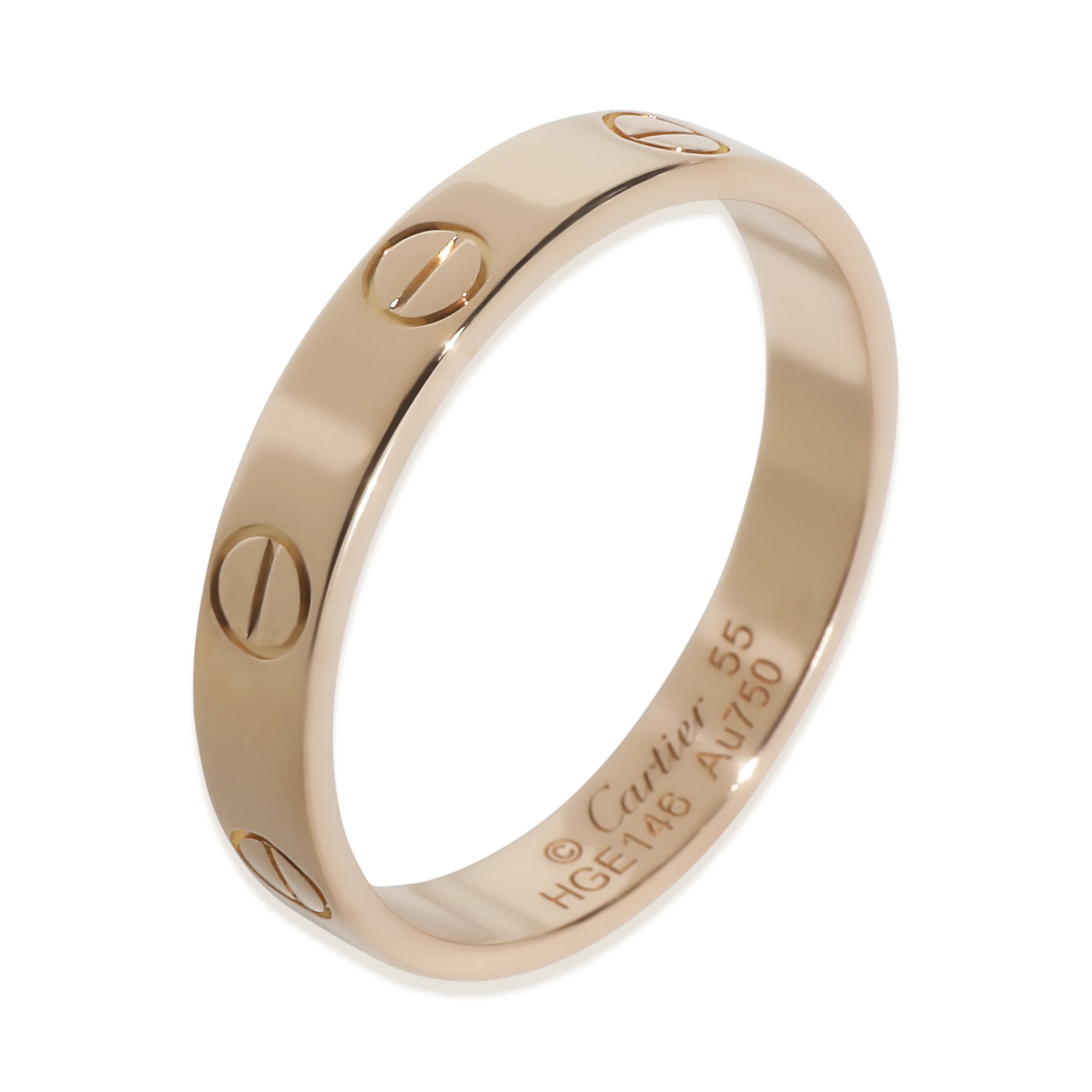 Rose Gold  Small Model Love Ring - Image 4