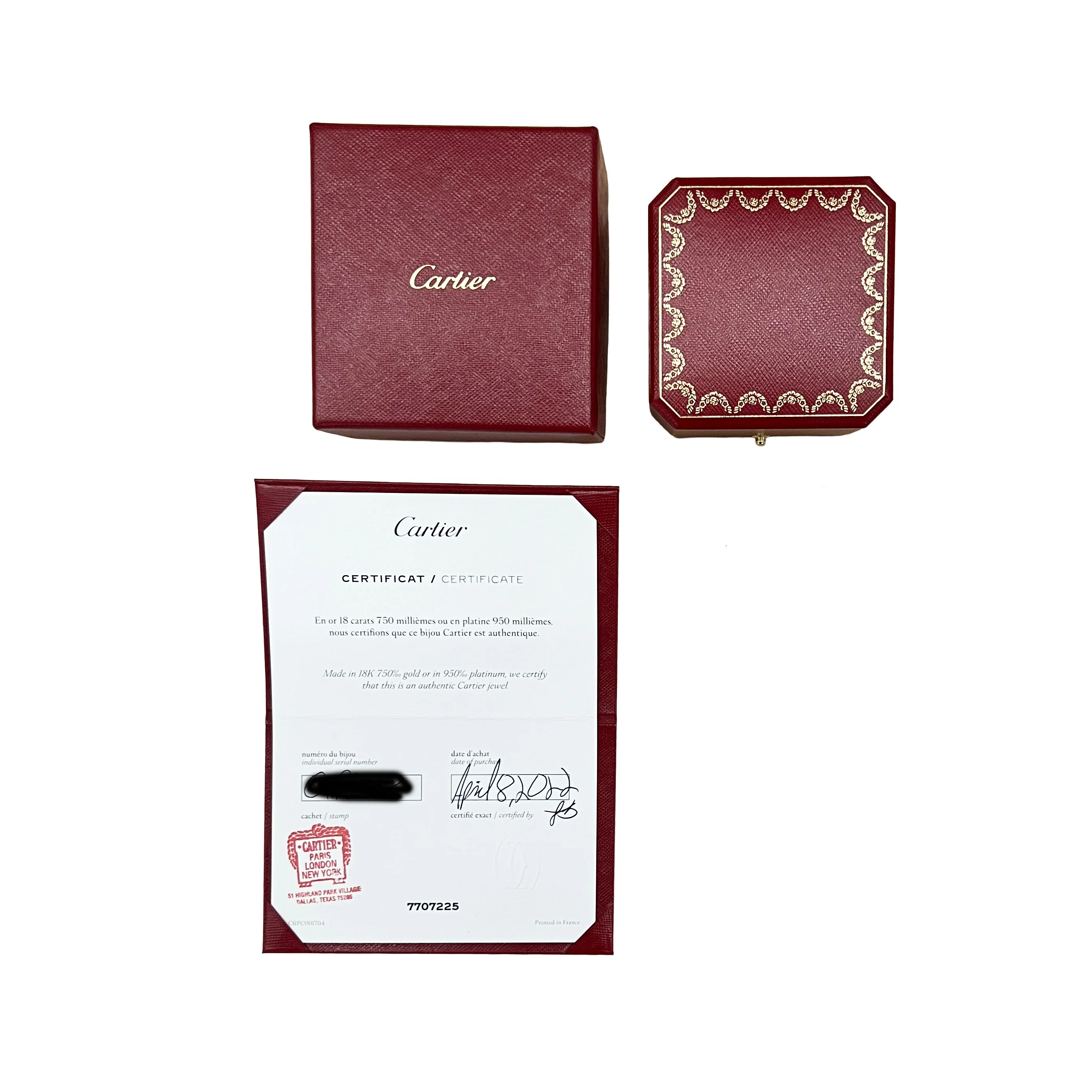 White Gold  Love Ring - Image 5