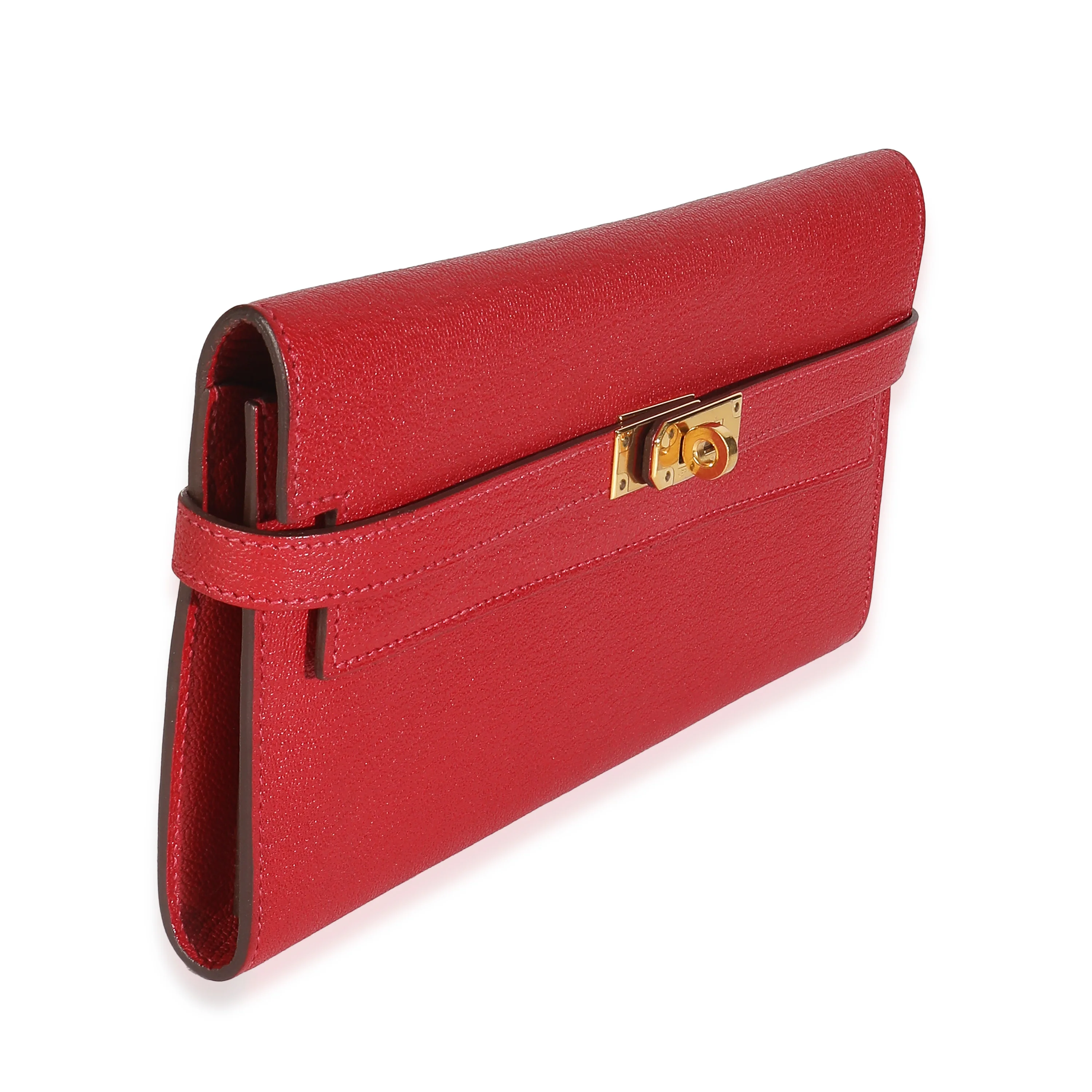 Rouge Tomate Mysore Chevre Kelly Wallet GHW - Image 3