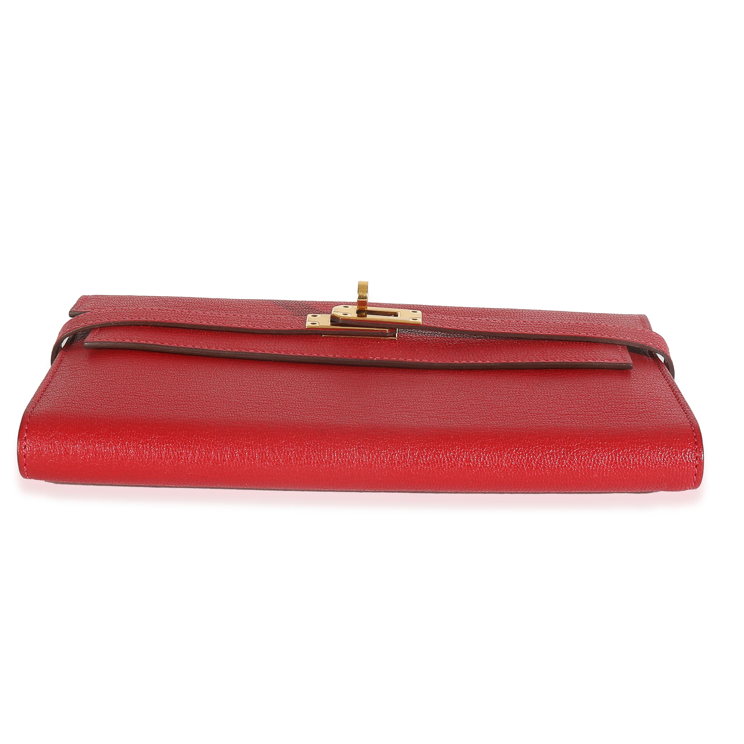 Rouge Tomate Mysore Chevre Kelly Wallet GHW - Image 5