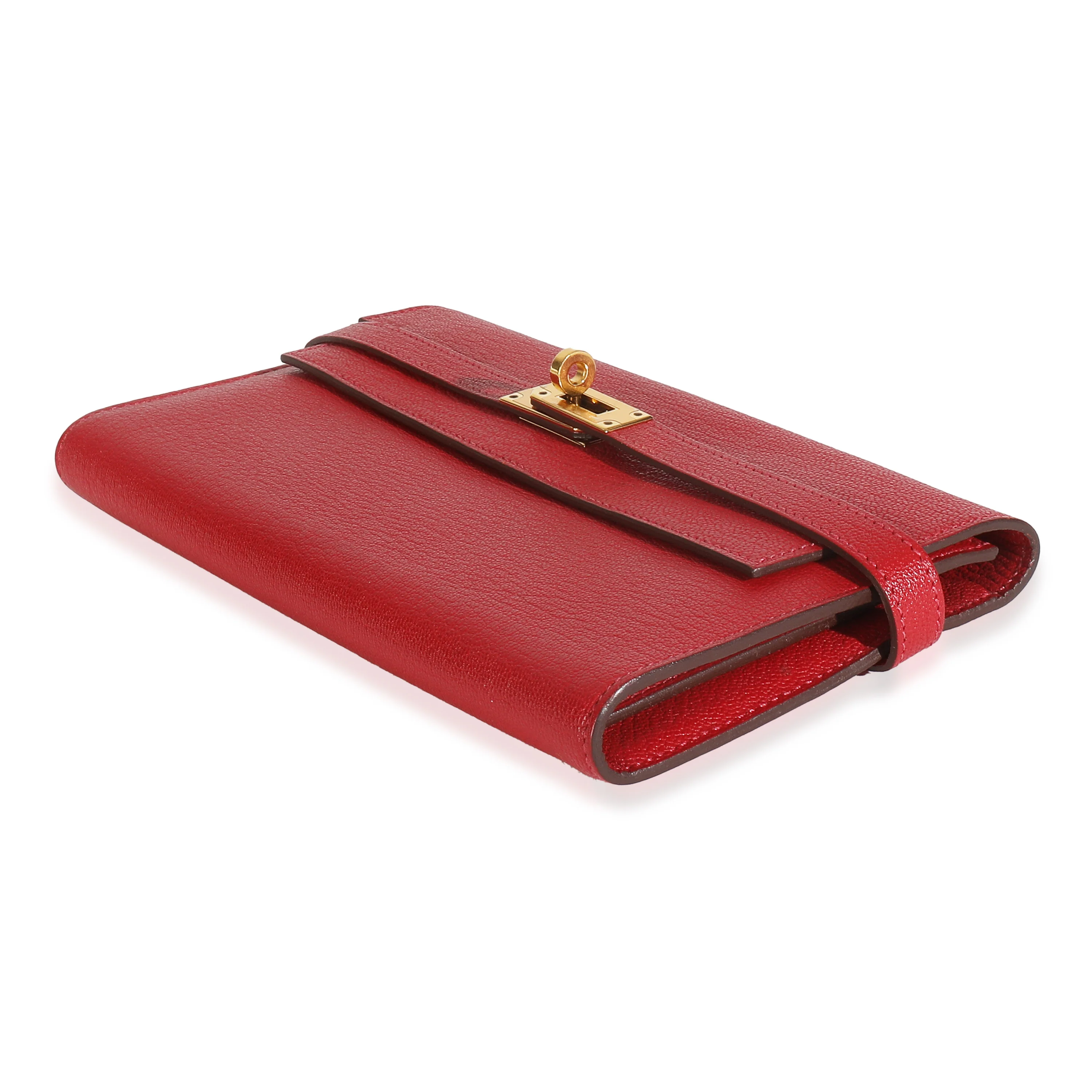 Rouge Tomate Mysore Chevre Kelly Wallet GHW - Image 7