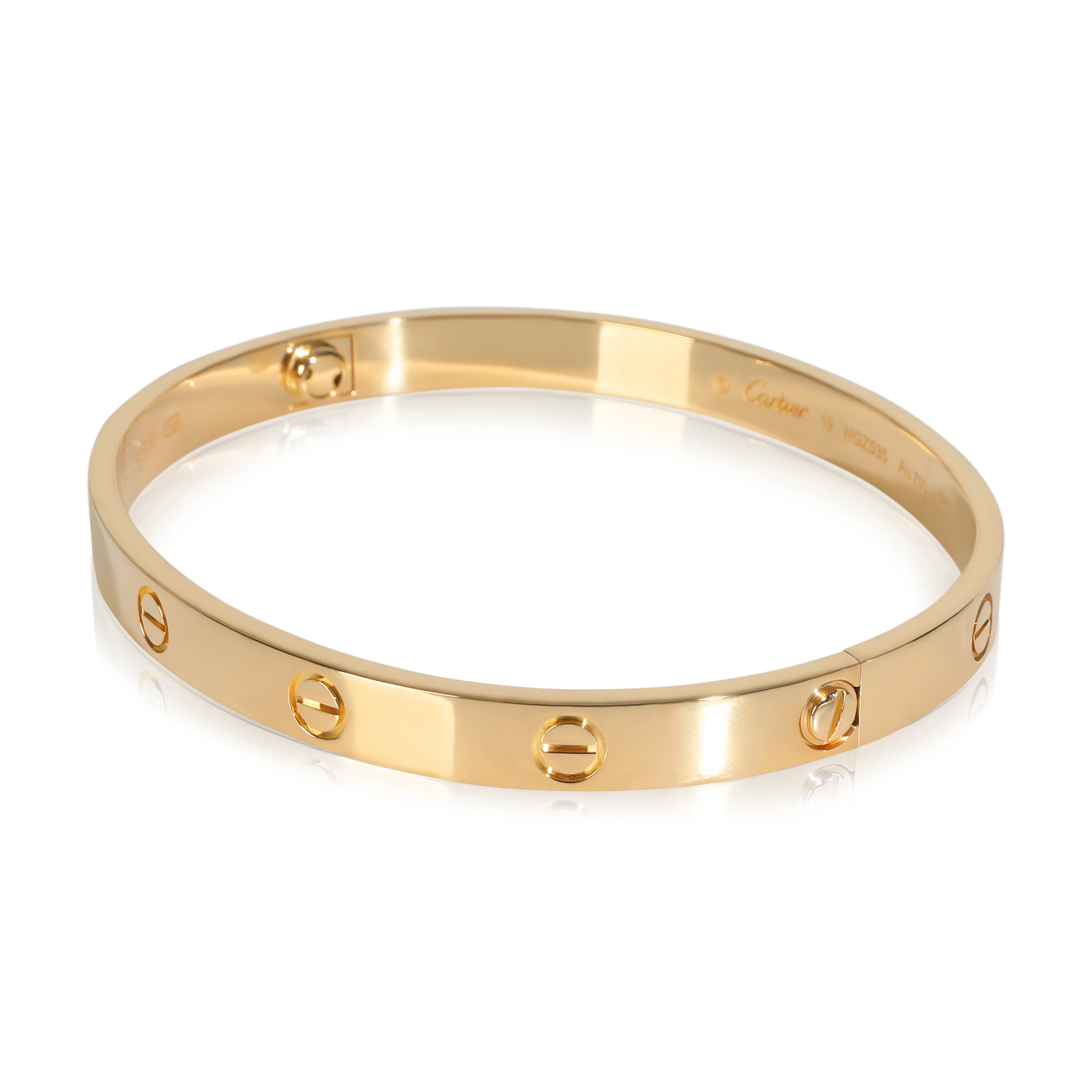Yellow Gold  Love Bracelet - Image 2
