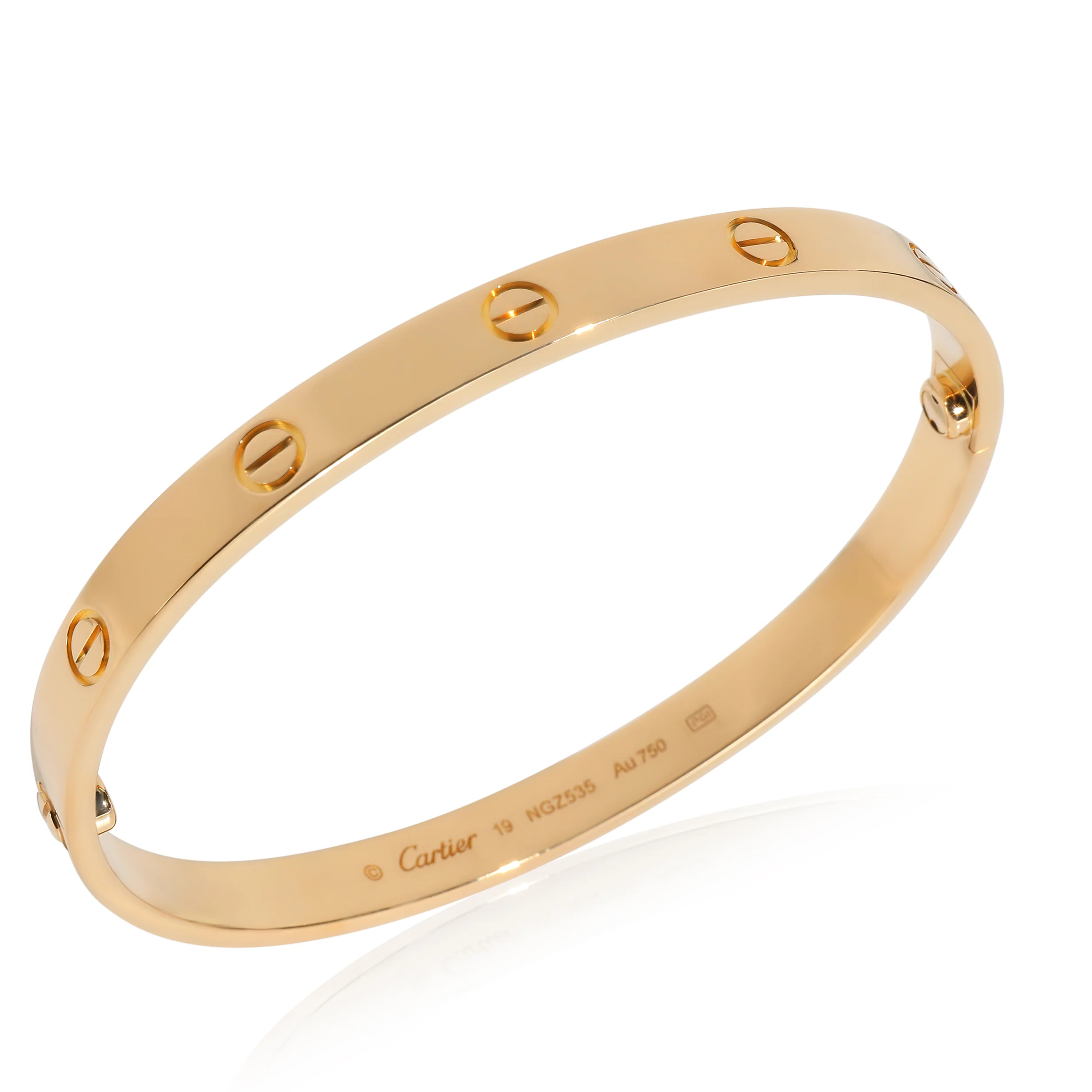 Yellow Gold  Love Bracelet - Image 5