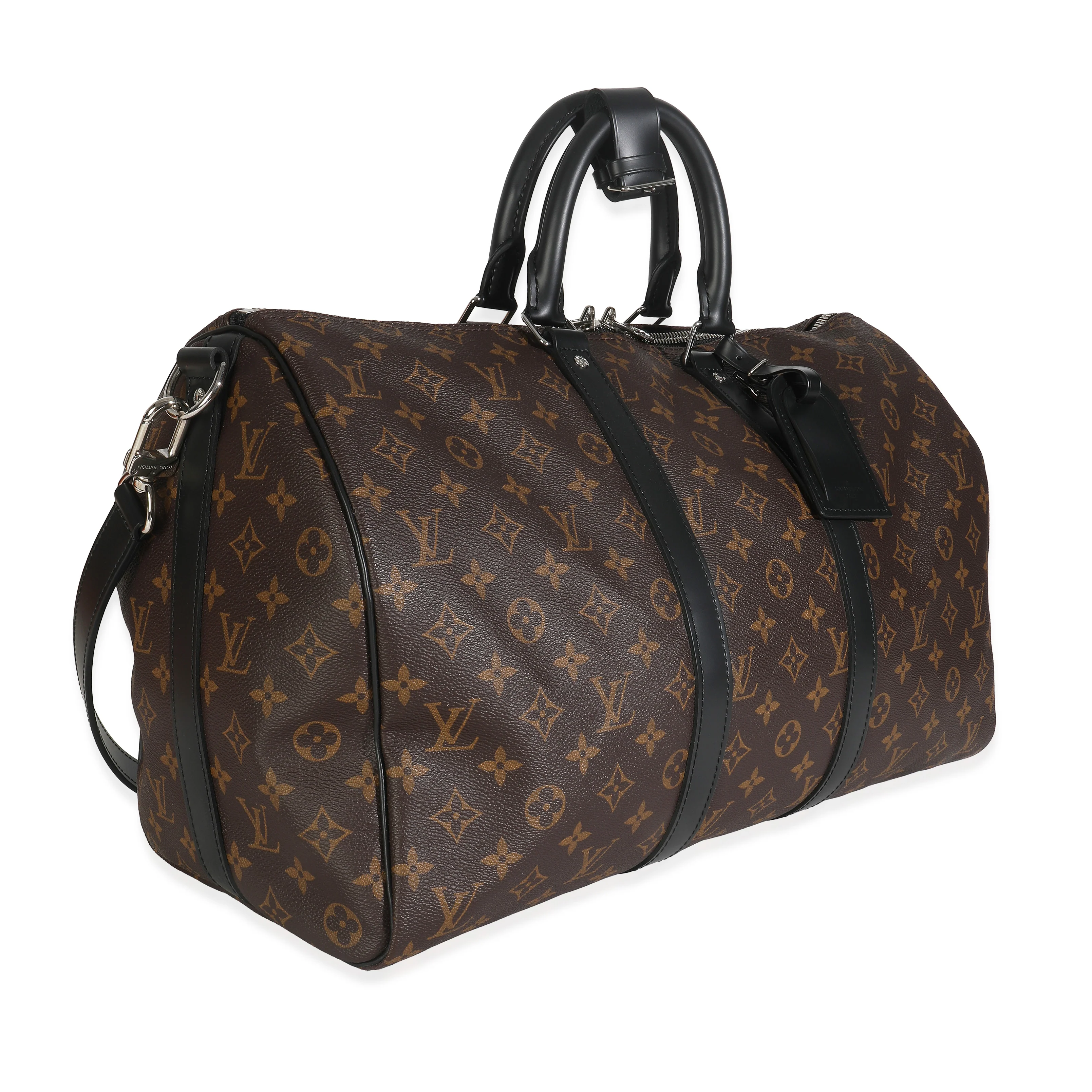 Monogram Macassar Keepall Bandouliere 45 - Image 3