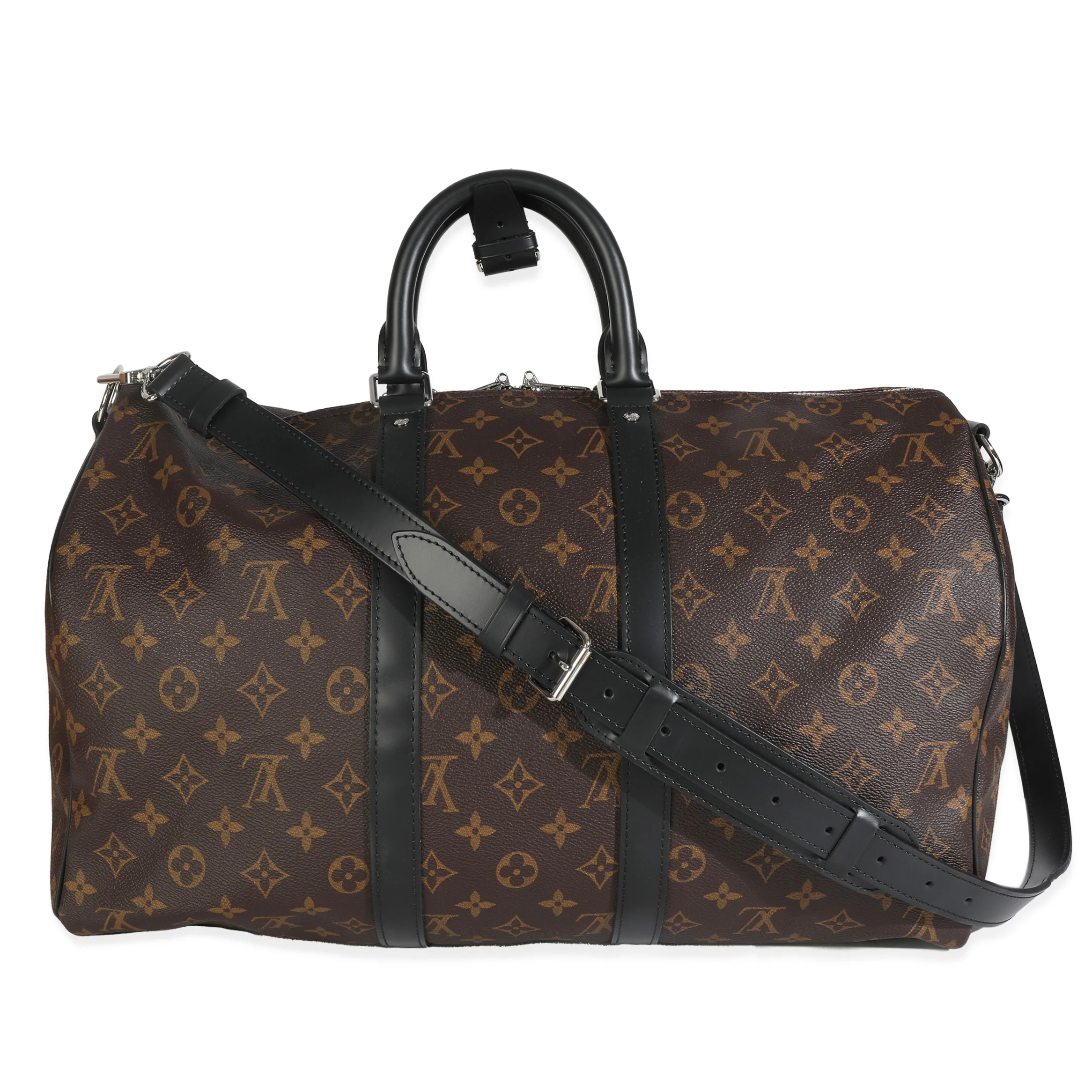 Monogram Macassar Keepall Bandouliere 45 - Image 4