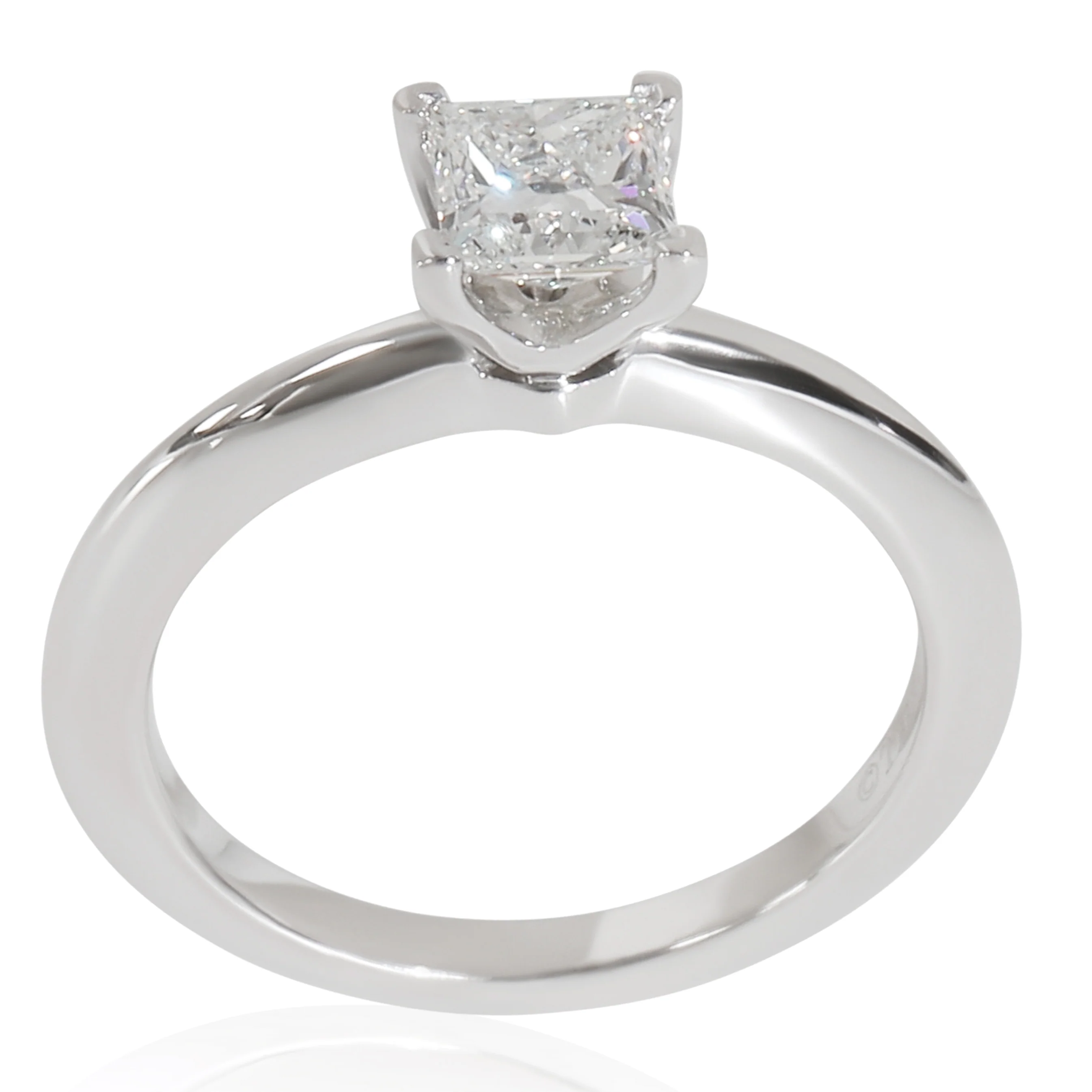 0.51 ct Princess Diamond Engagement Ring - Image 4