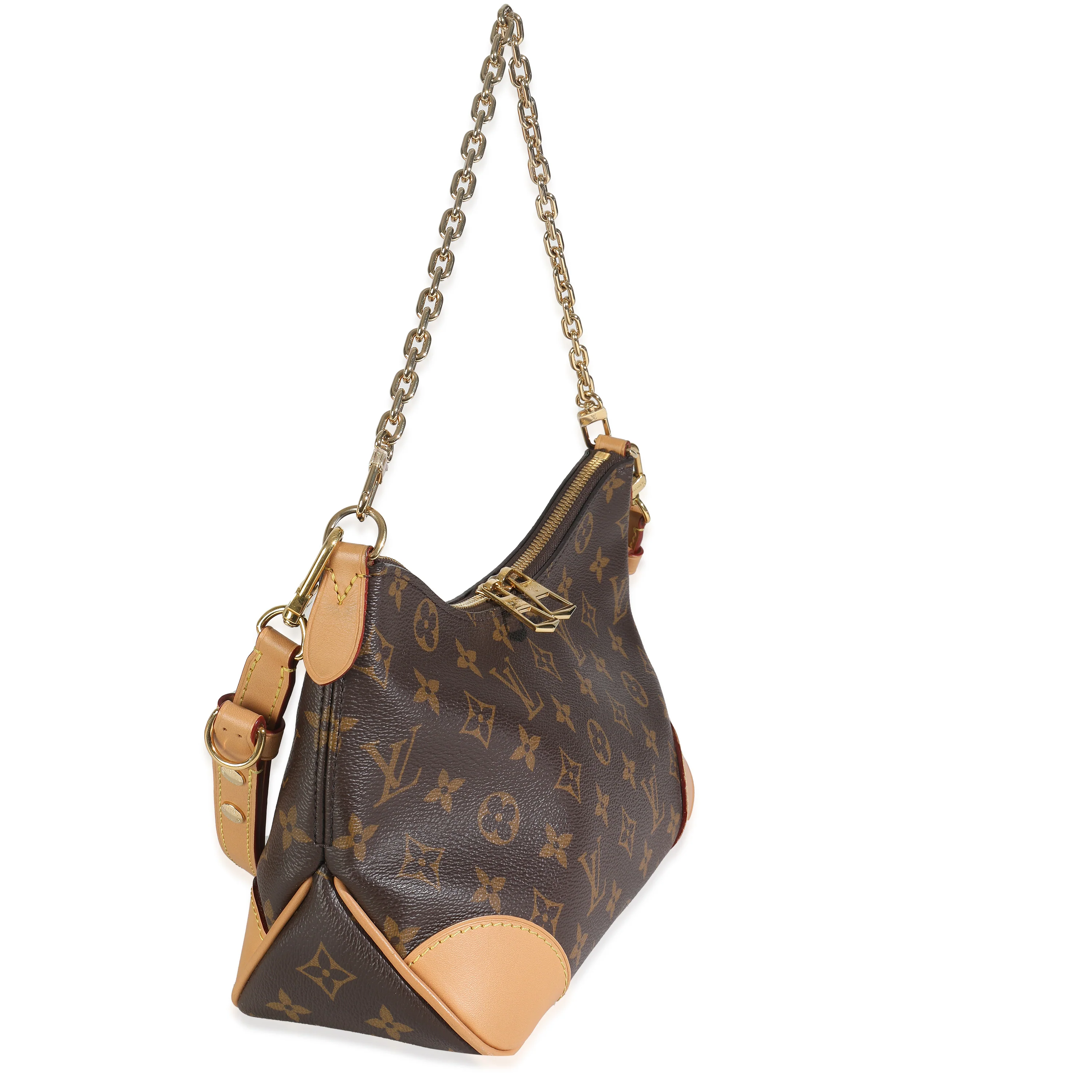 Natural Monogram Canvas Boulogne NM - Image 3