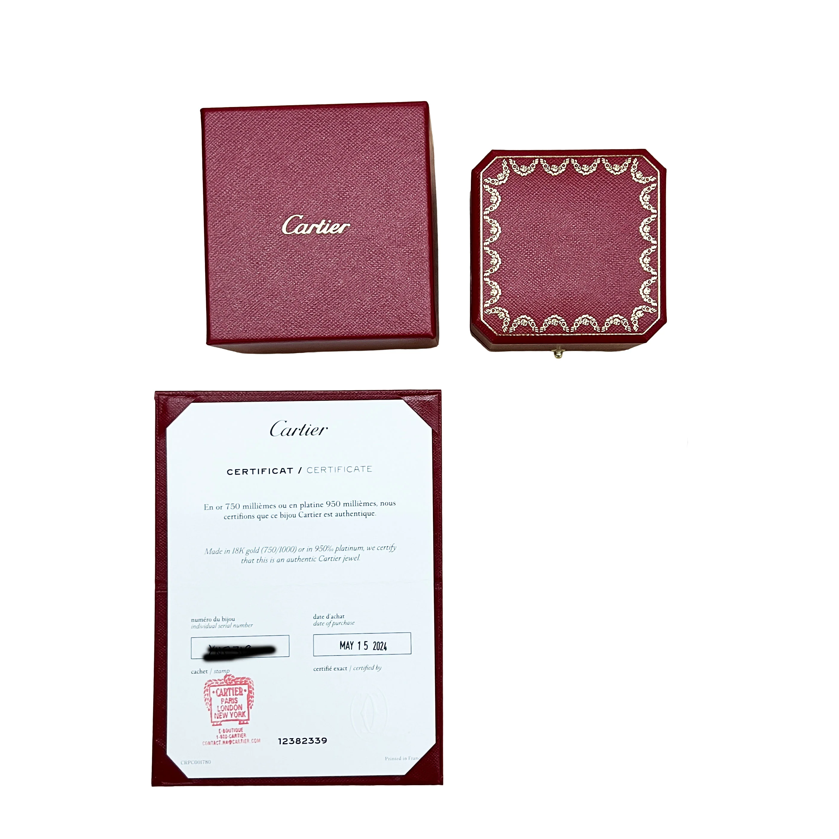 Yellow Gold  Small Model Love Ring - Image 5