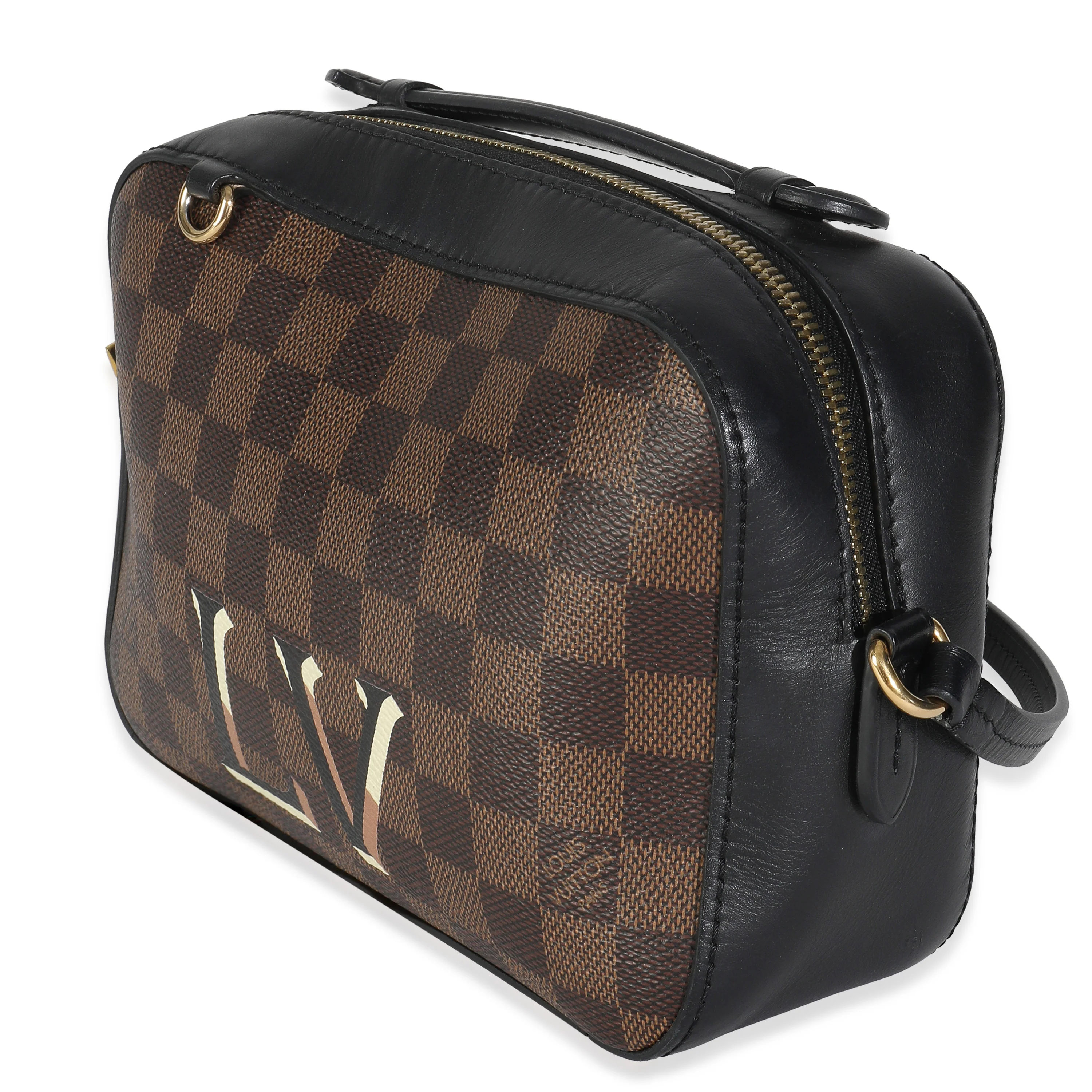 Black Damier Ebene Canvas Santa Monica - Image 2
