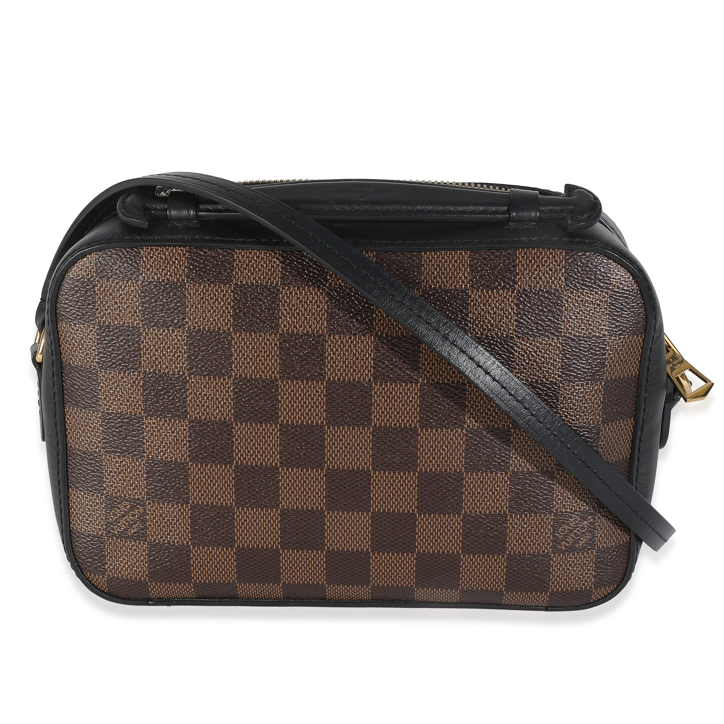 Black Damier Ebene Canvas Santa Monica - Image 4