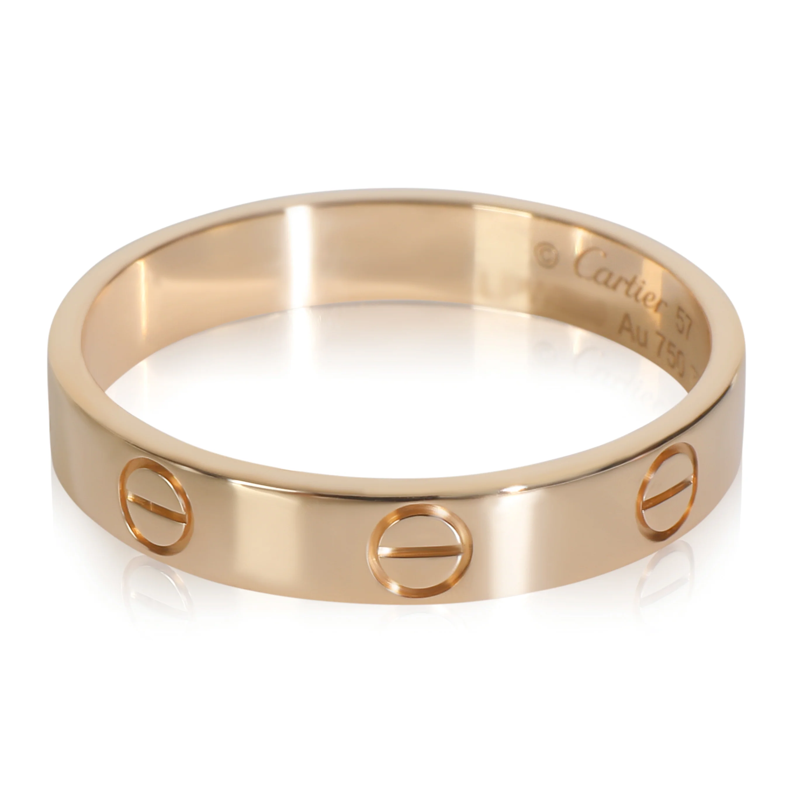 Rose Gold  Small Model Love Ring - Image 2