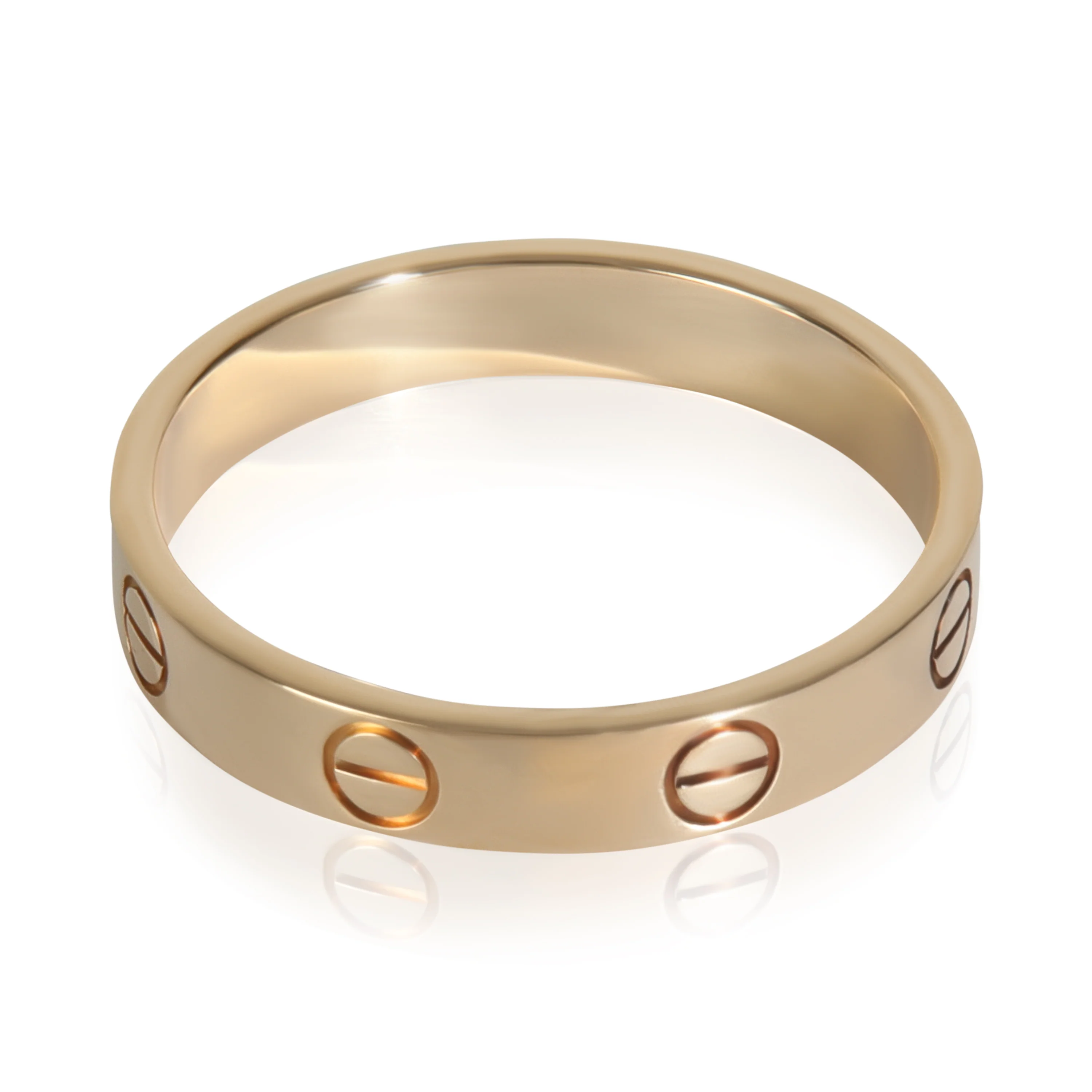 Yellow Gold Small Model Love Ring - Image 3