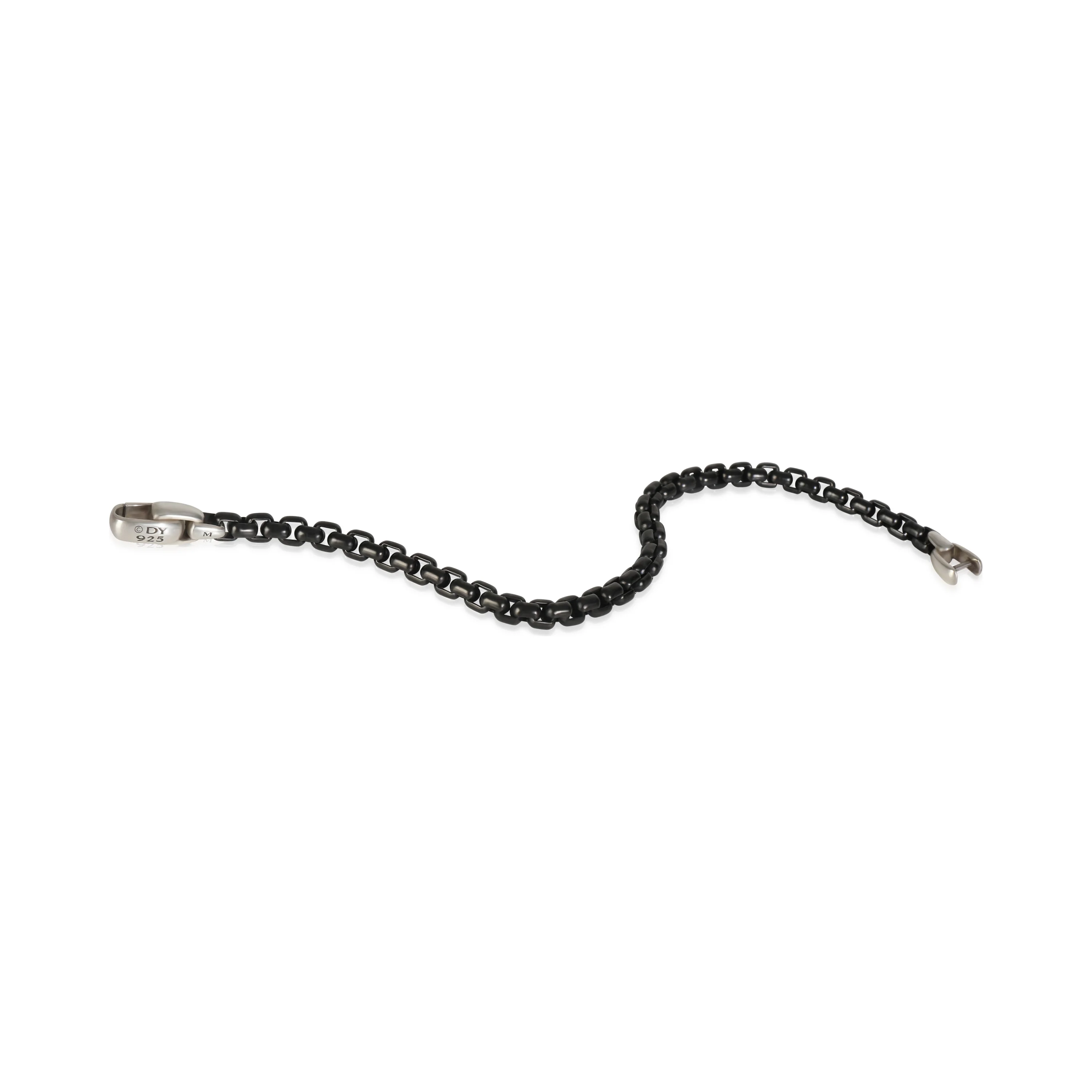 Sterling Silver 5mm Box Chain Bracelet - Image 4