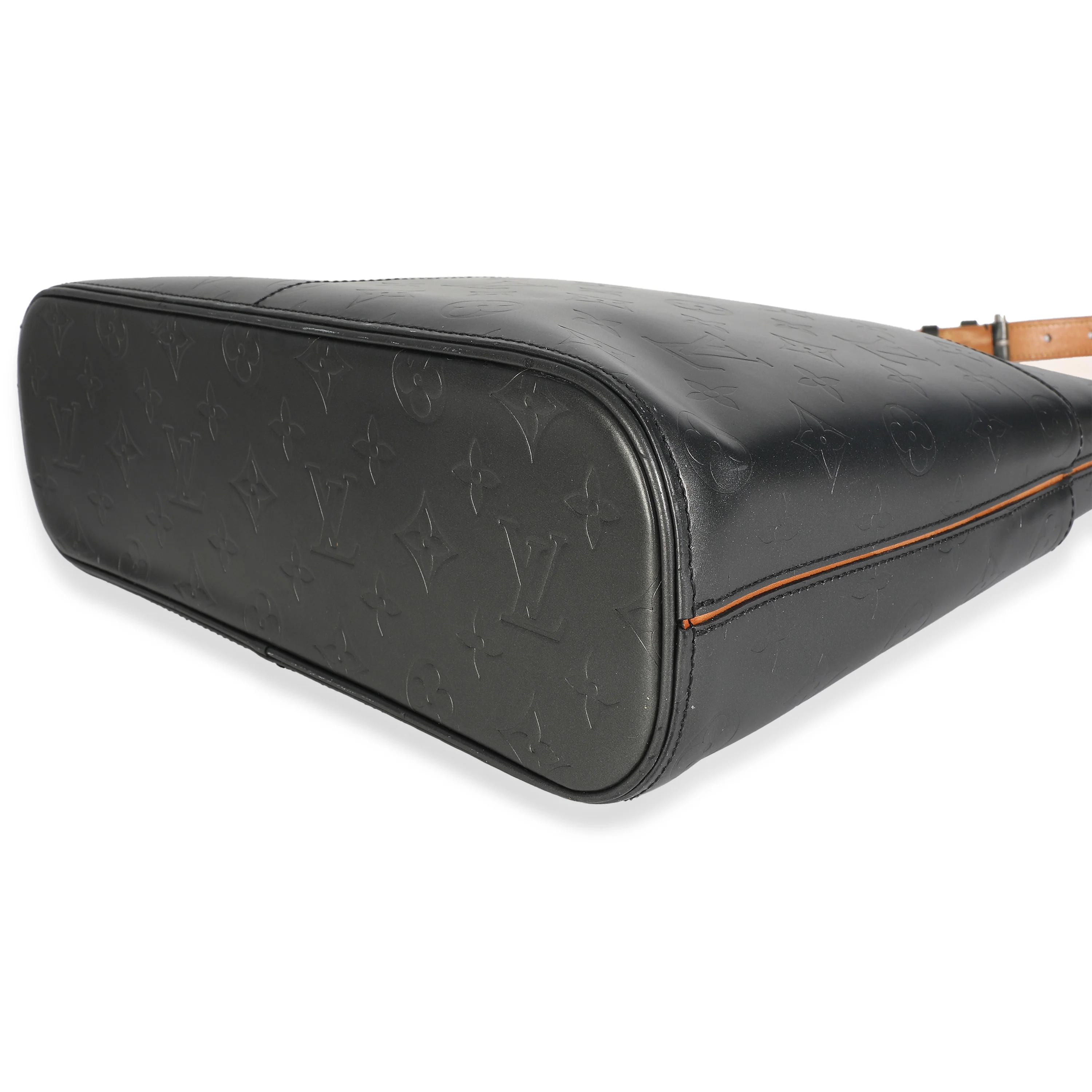 Black Mat Monogram Sutter Tote - Image 7