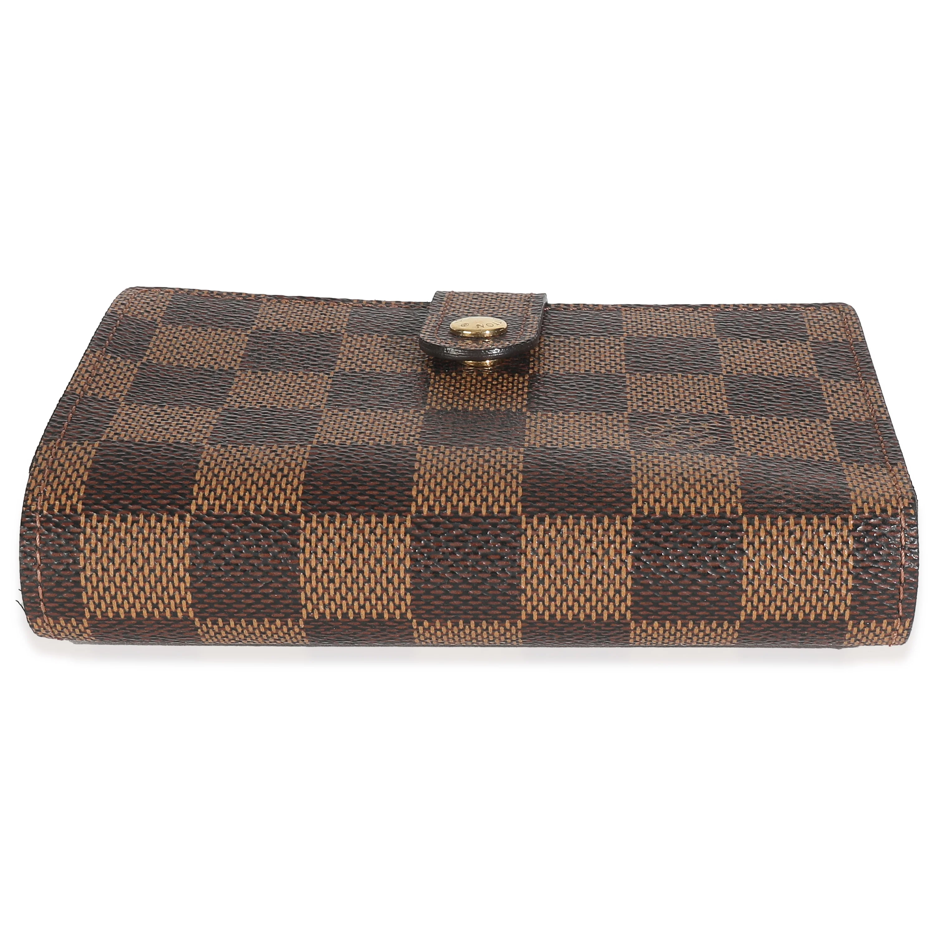 Damier Ebene Canvas French Purse - Image 5