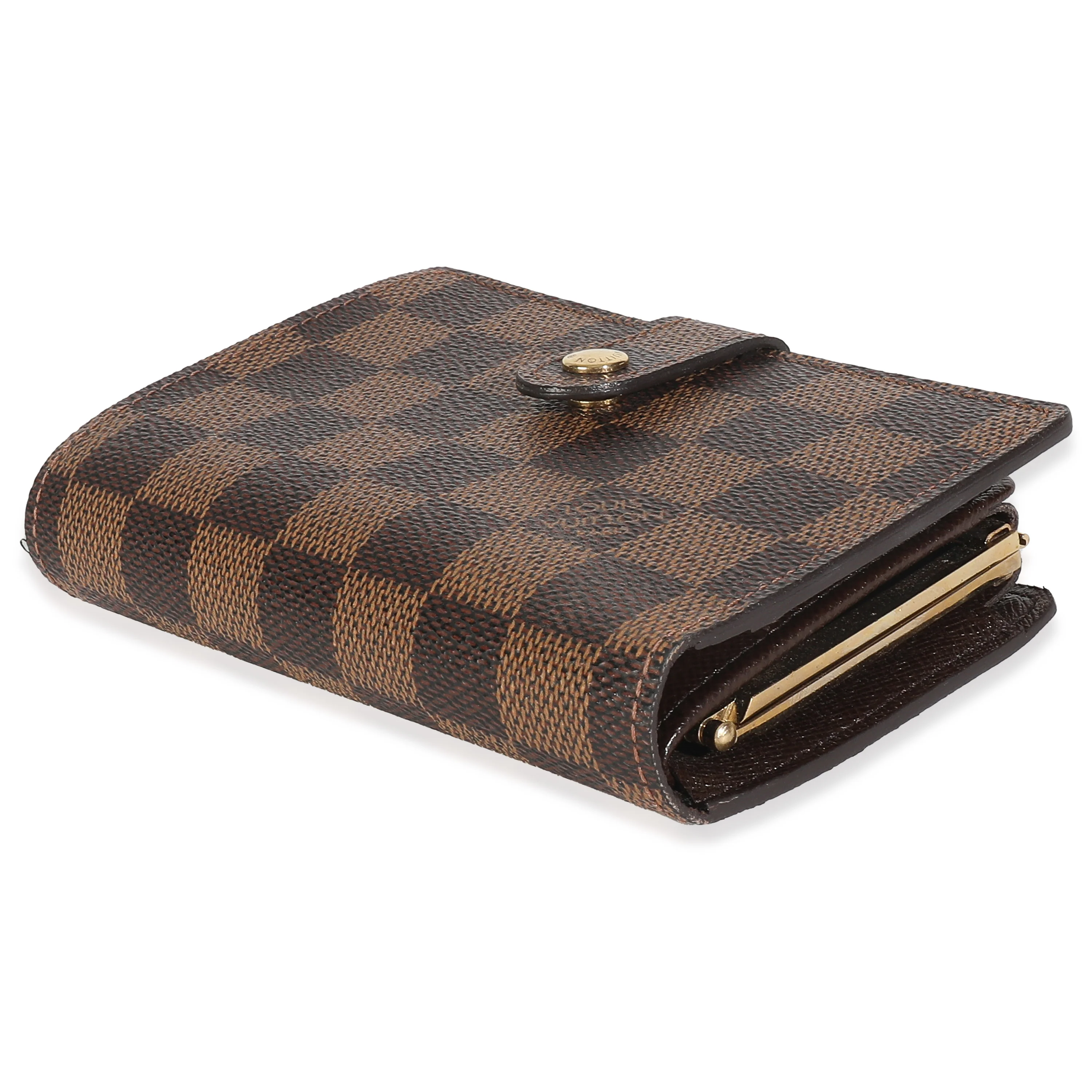 Damier Ebene Canvas French Purse - Image 7