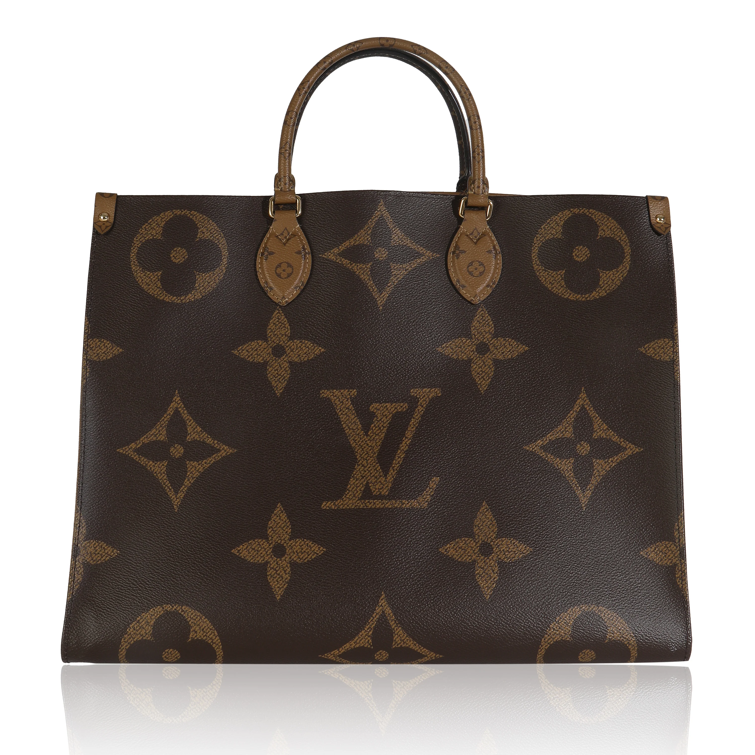 Monogram Reverse Canvas Onthego GM