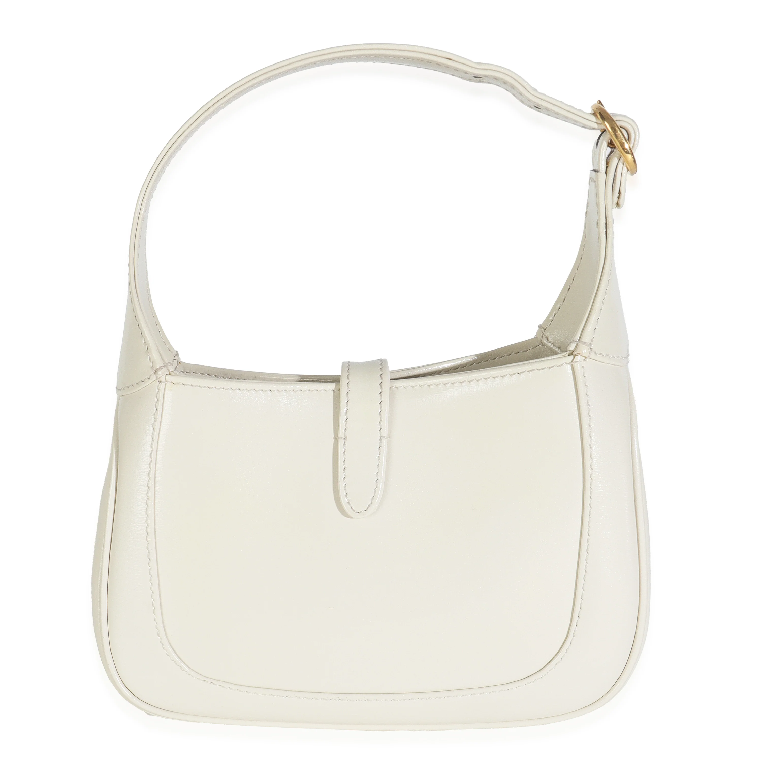 Mystic White Boarded Dyana Lux Calfskin Mini Jackie 1961 Hobo - Image 5