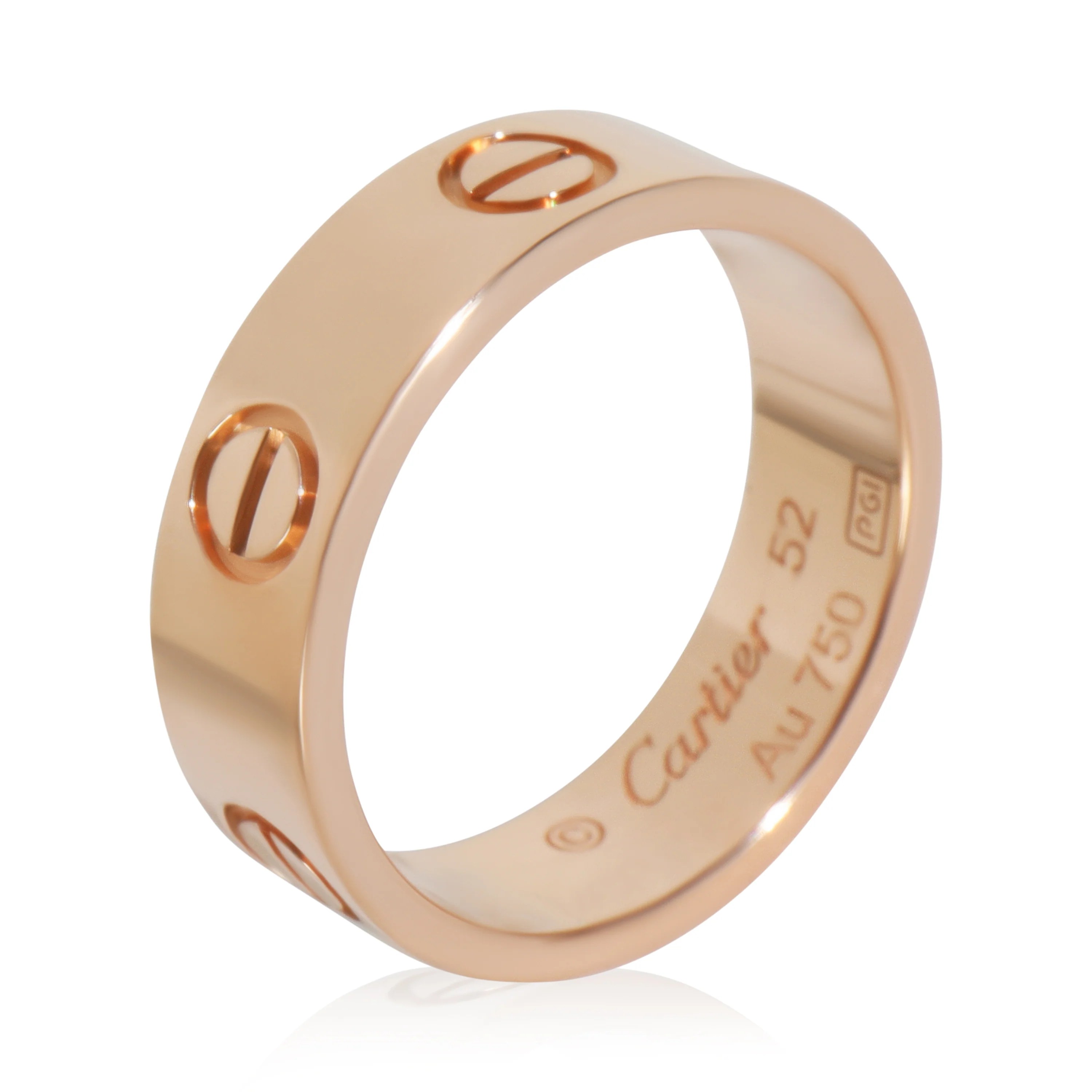 Rose Gold  Love Ring - Image 4