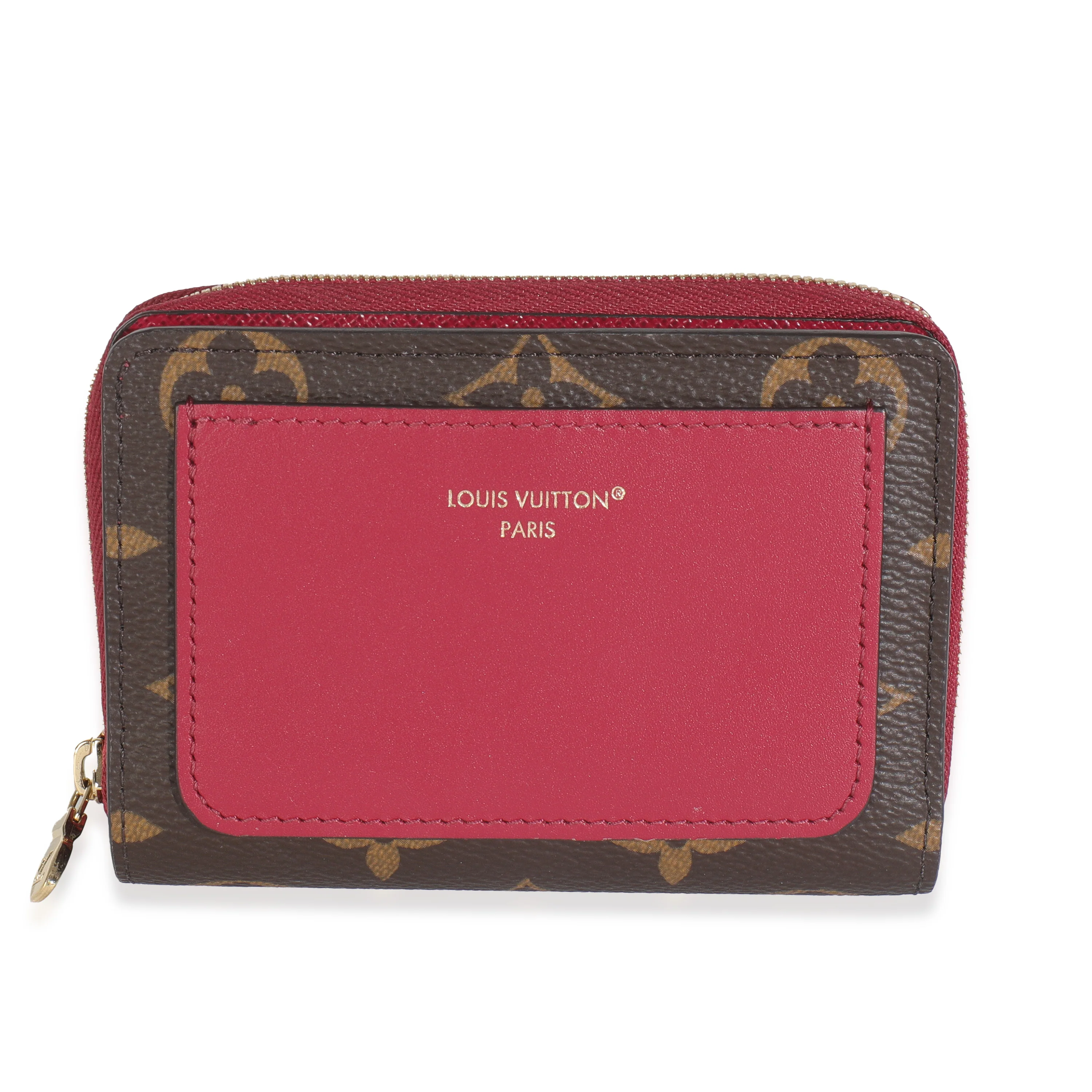 Fuchsia Monogram Canvas Lou Wallet