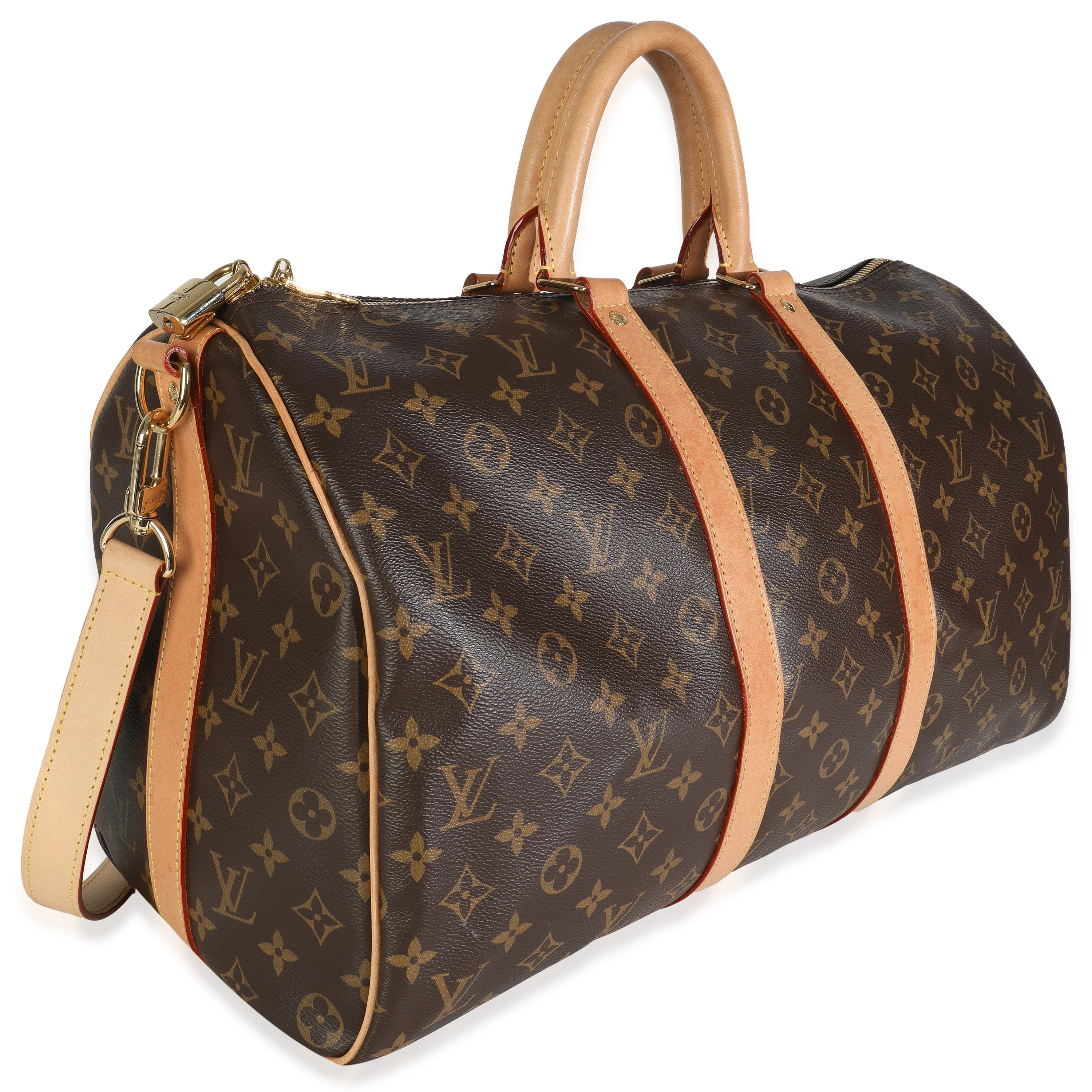 Monogram Canvas Keepall Bandouliere 45 - Image 3