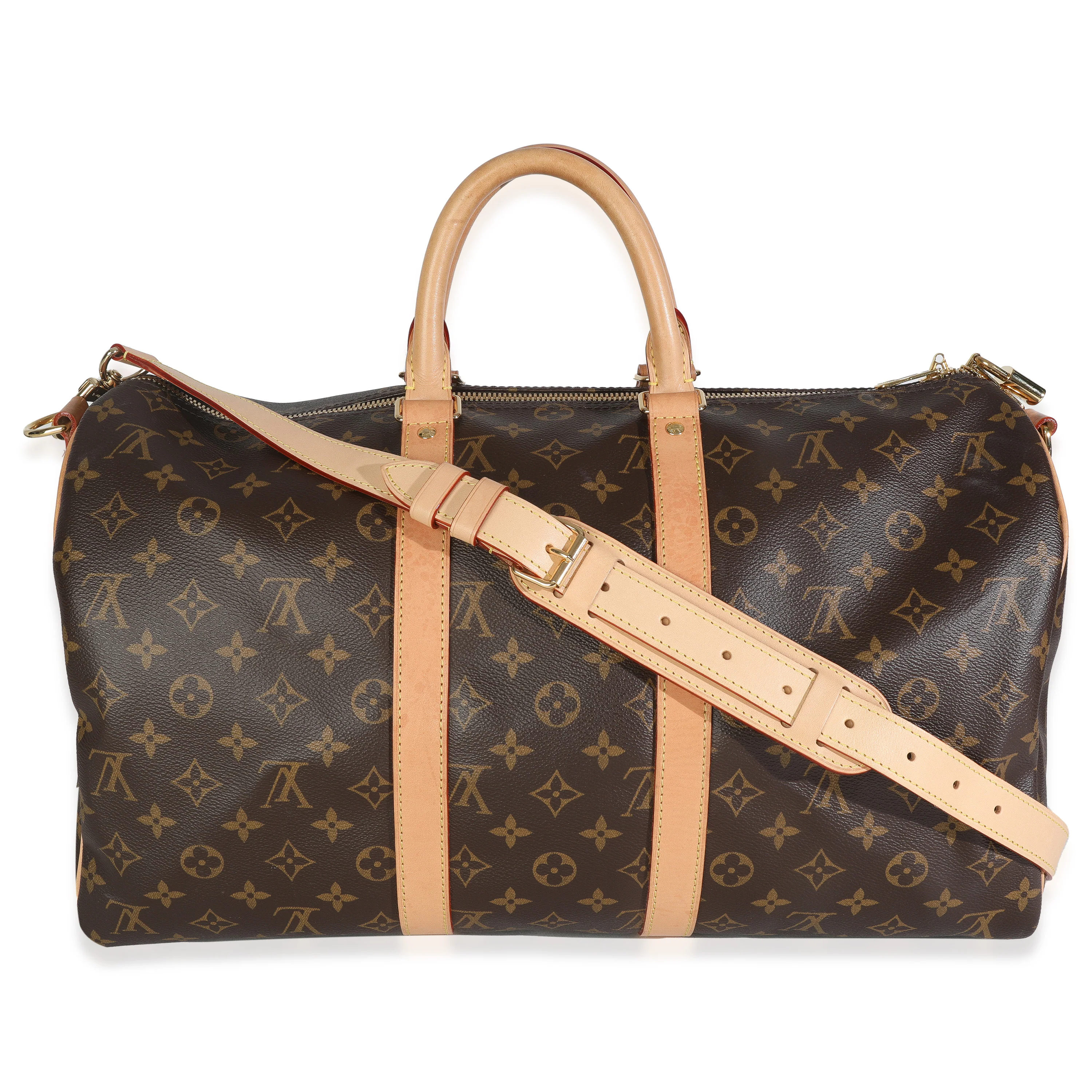 Monogram Canvas Keepall Bandouliere 45 - Image 4