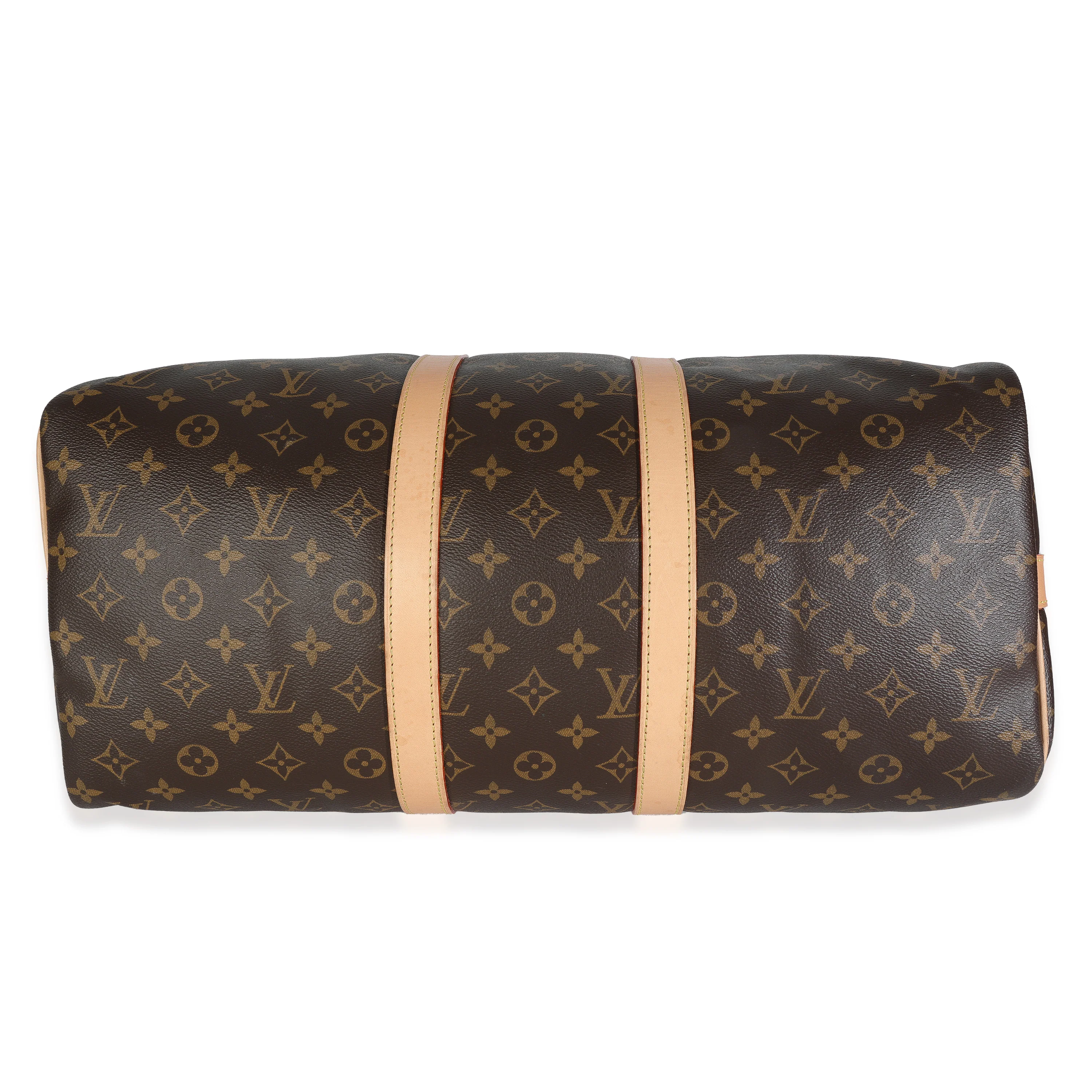 Monogram Canvas Keepall Bandouliere 45 - Image 5