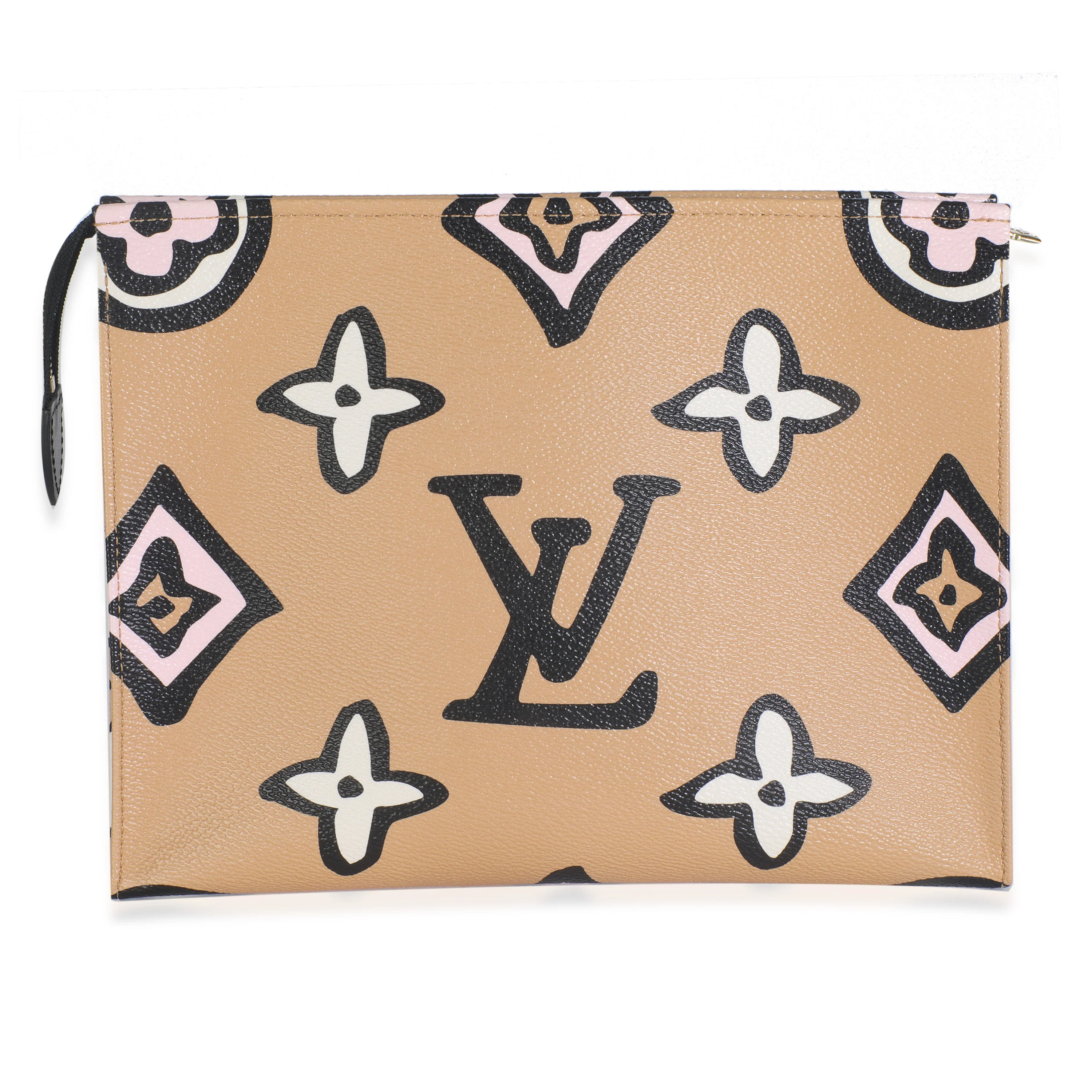 Arizona Monogram Giant Canvas Wild At Heart Toiletry Pouch 26 - Image 4