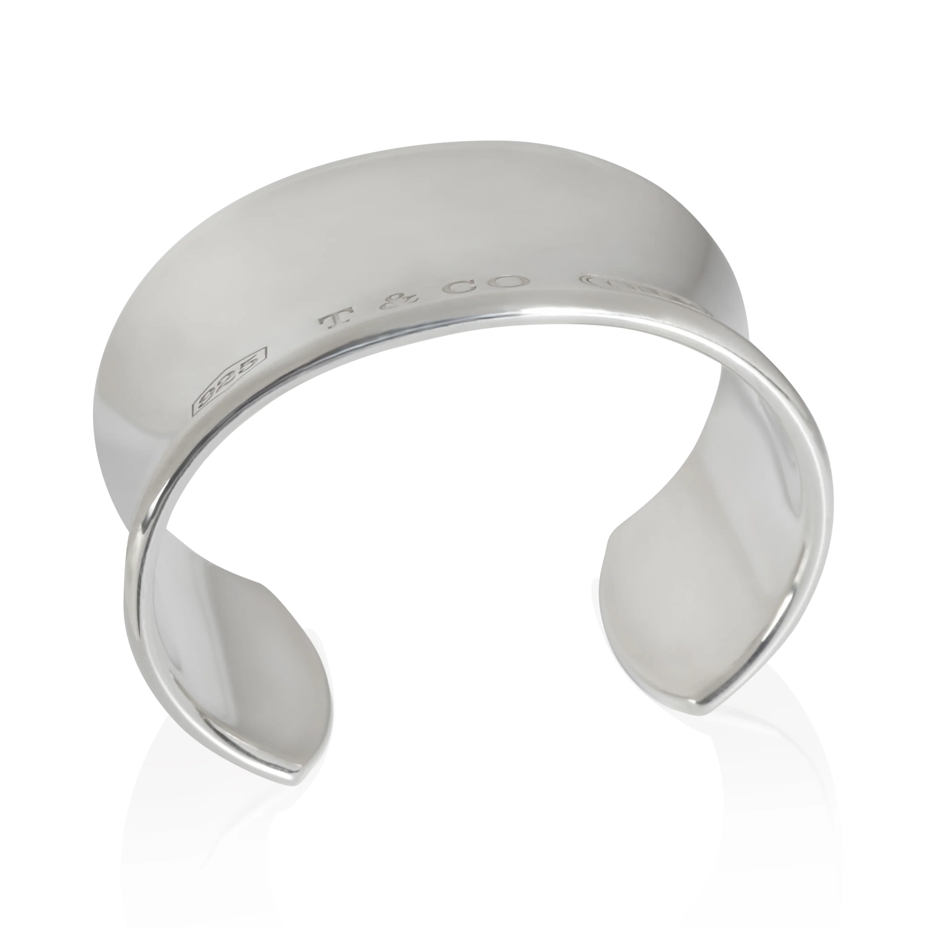Sterling Silver 1837 Wide Cuff Bracelet - Image 3