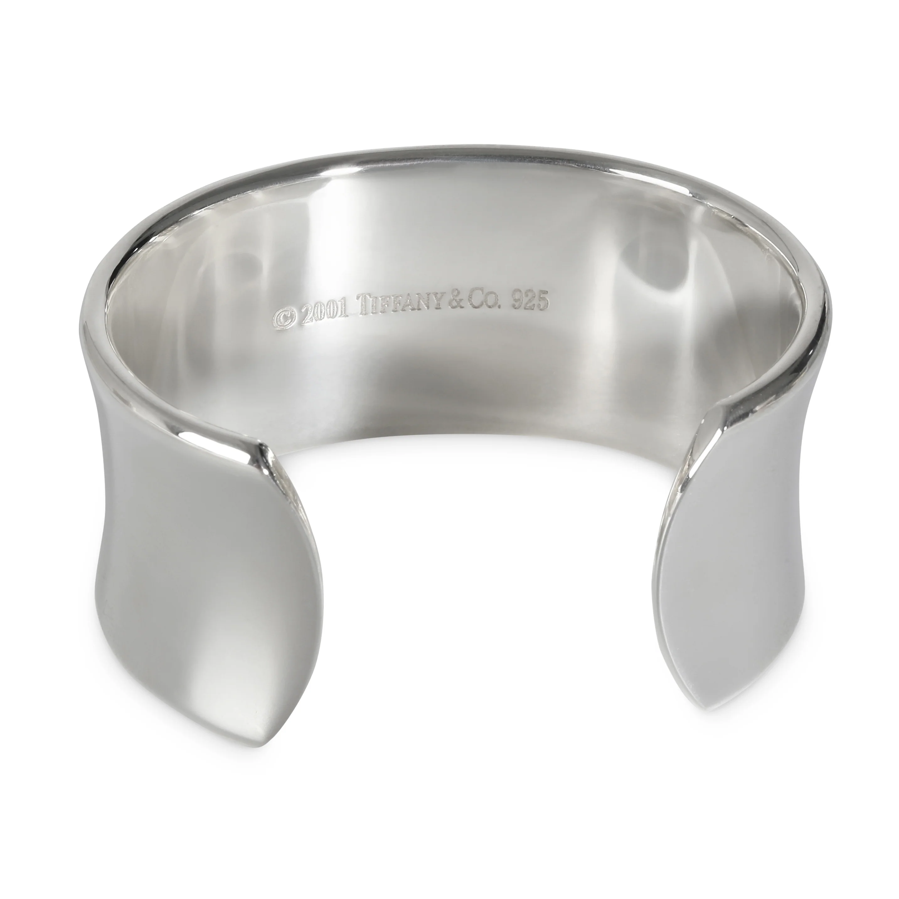 Sterling Silver 1837 Wide Cuff Bracelet - Image 4