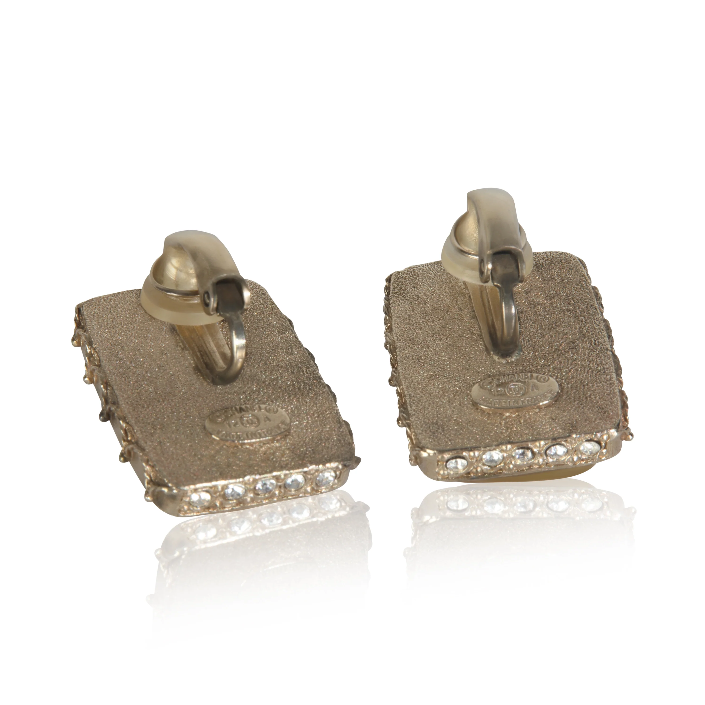 Gold-Plated 2012 Gripoix Earrings - Image 3