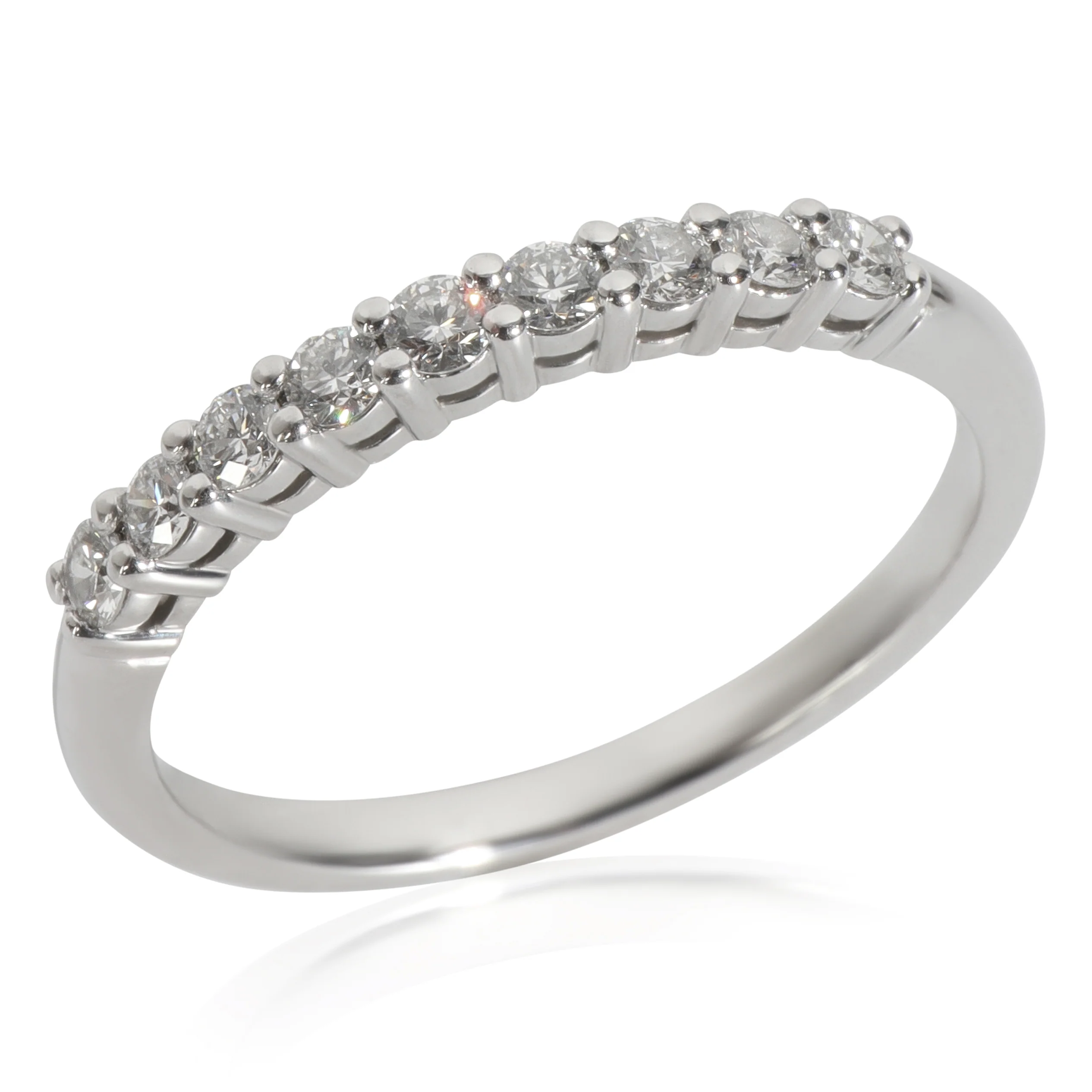 Platinum Diamond Tiffany Forever Band - Image 5