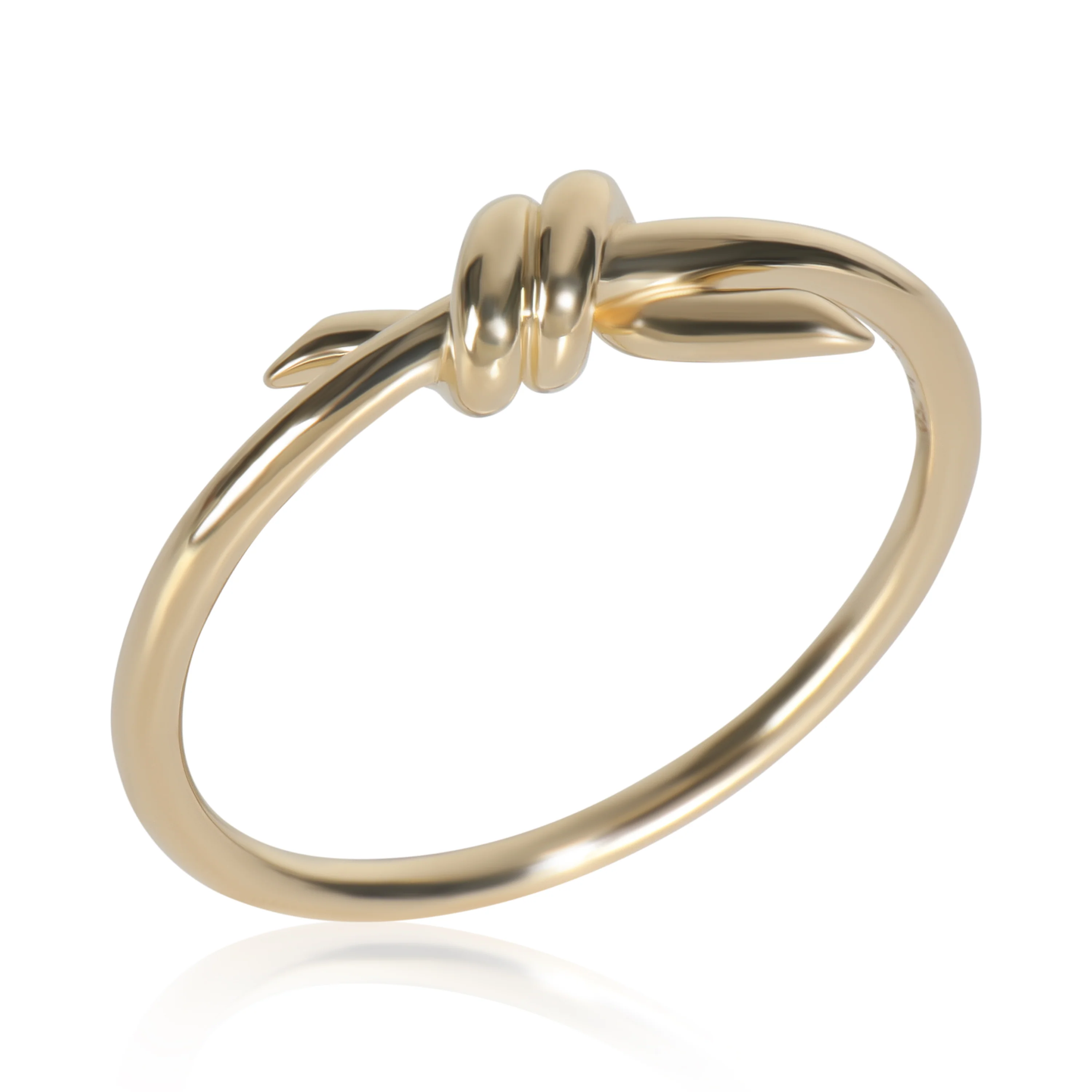 Yellow Gold  Knot Ring - Image 4