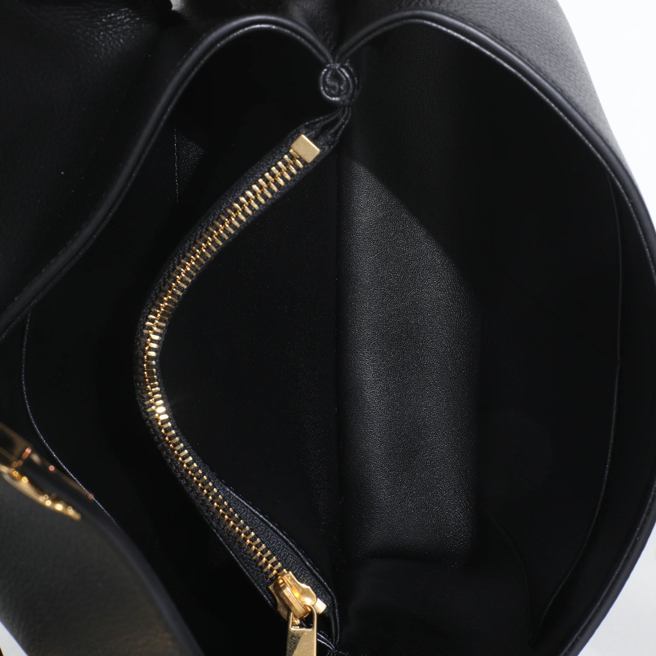 Black Supple Calfskin Medium Nino Bag - Image 8